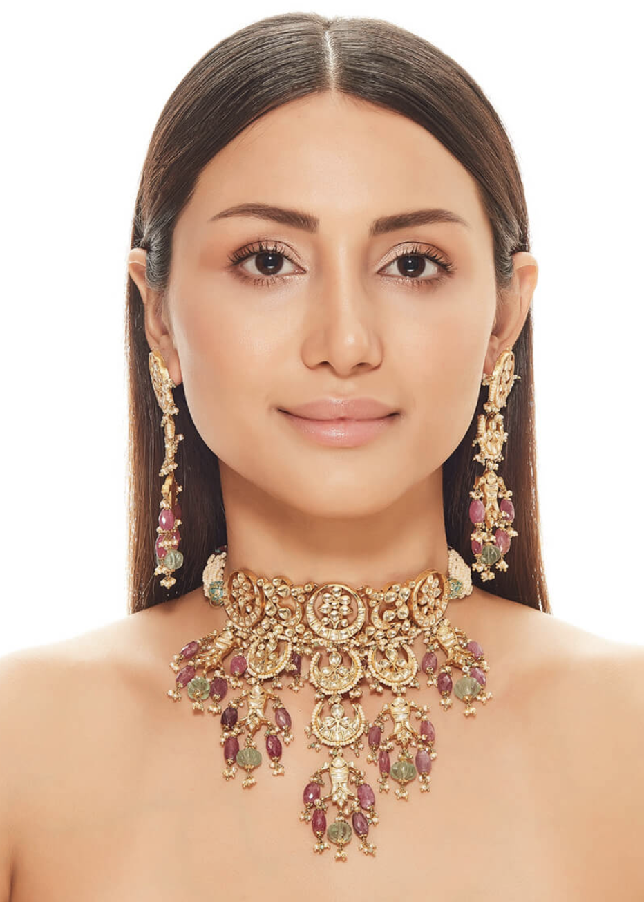 Chaand Kundan Bridal Set