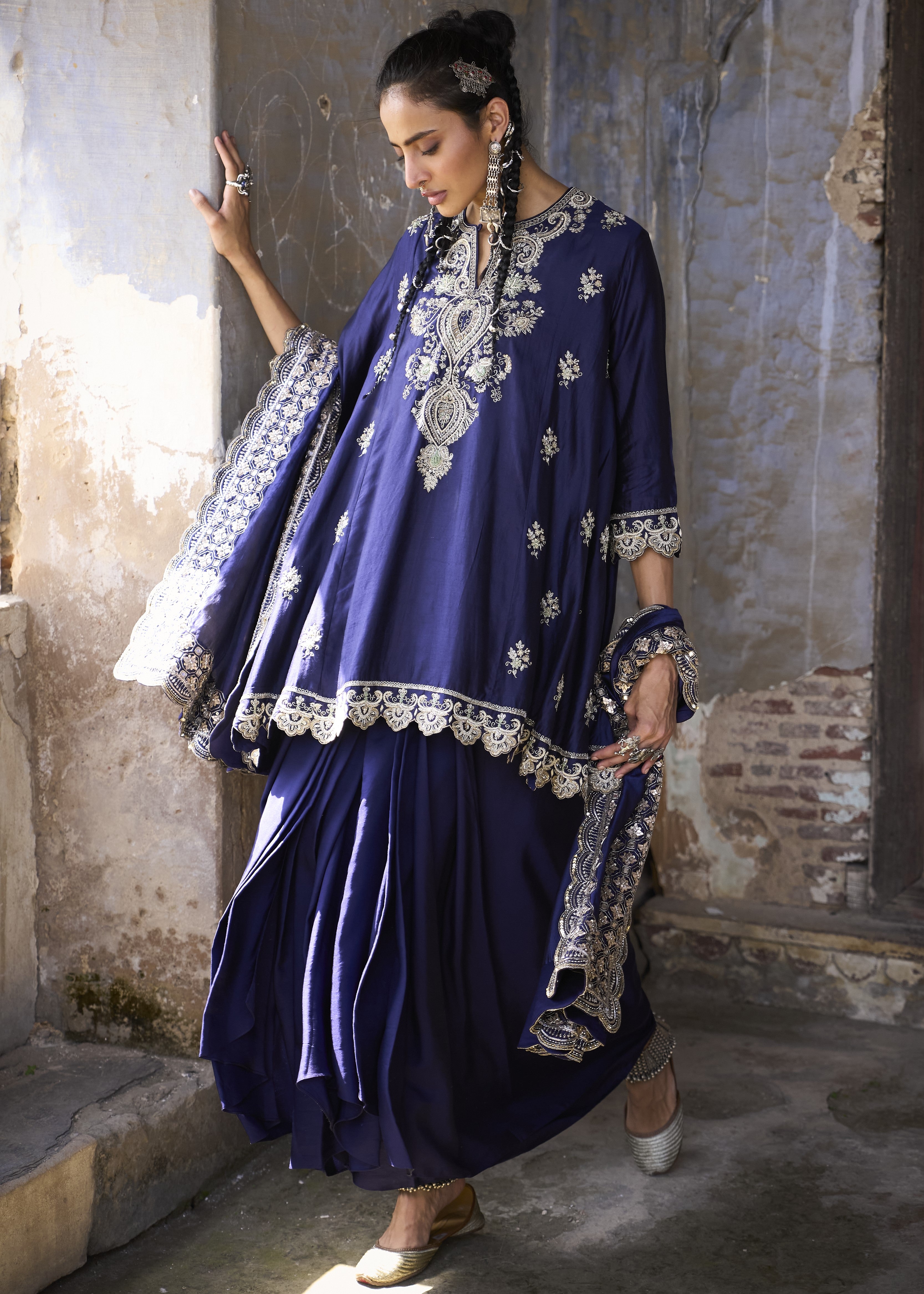 Purple Tunic Set