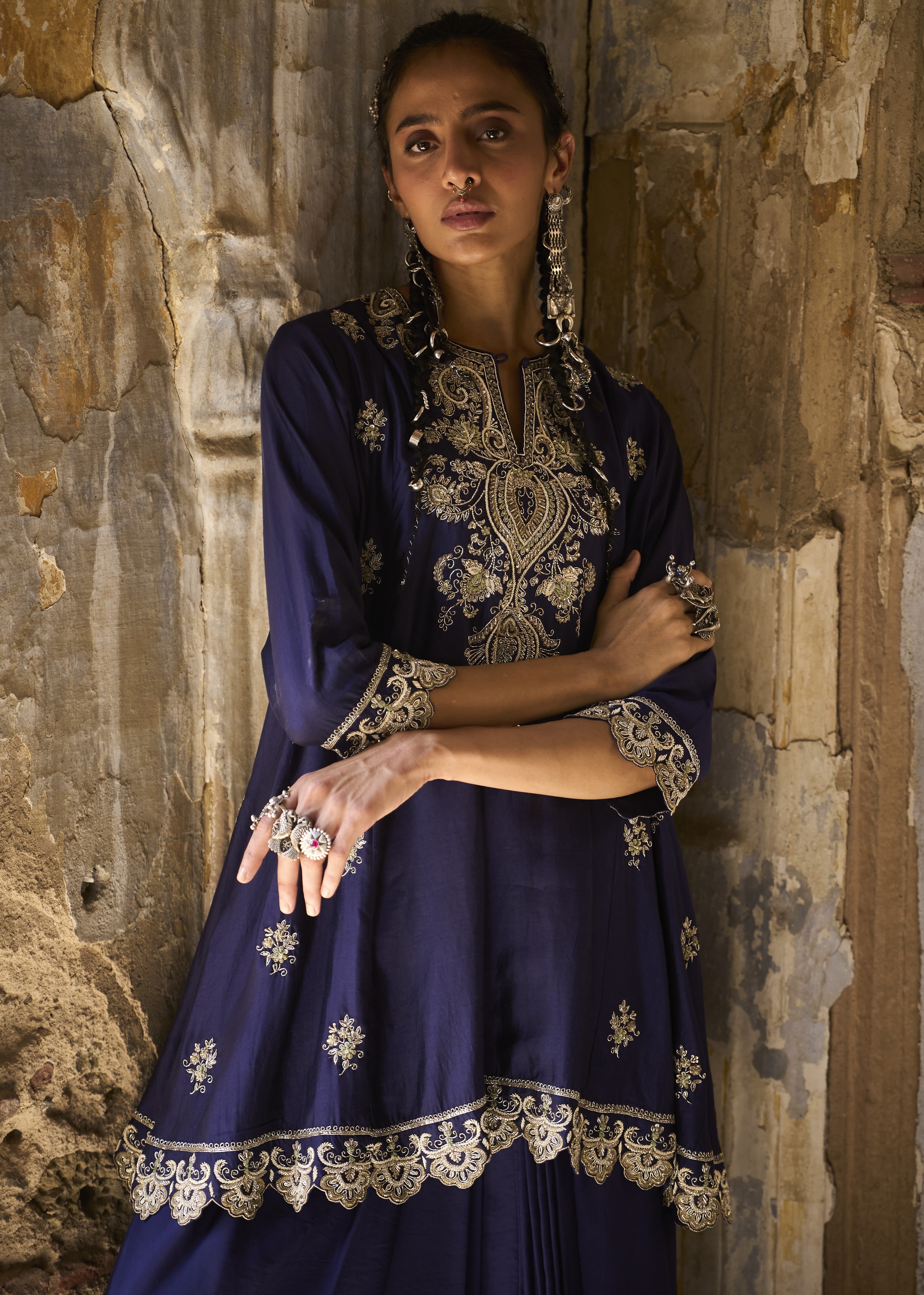 Purple Tunic Set