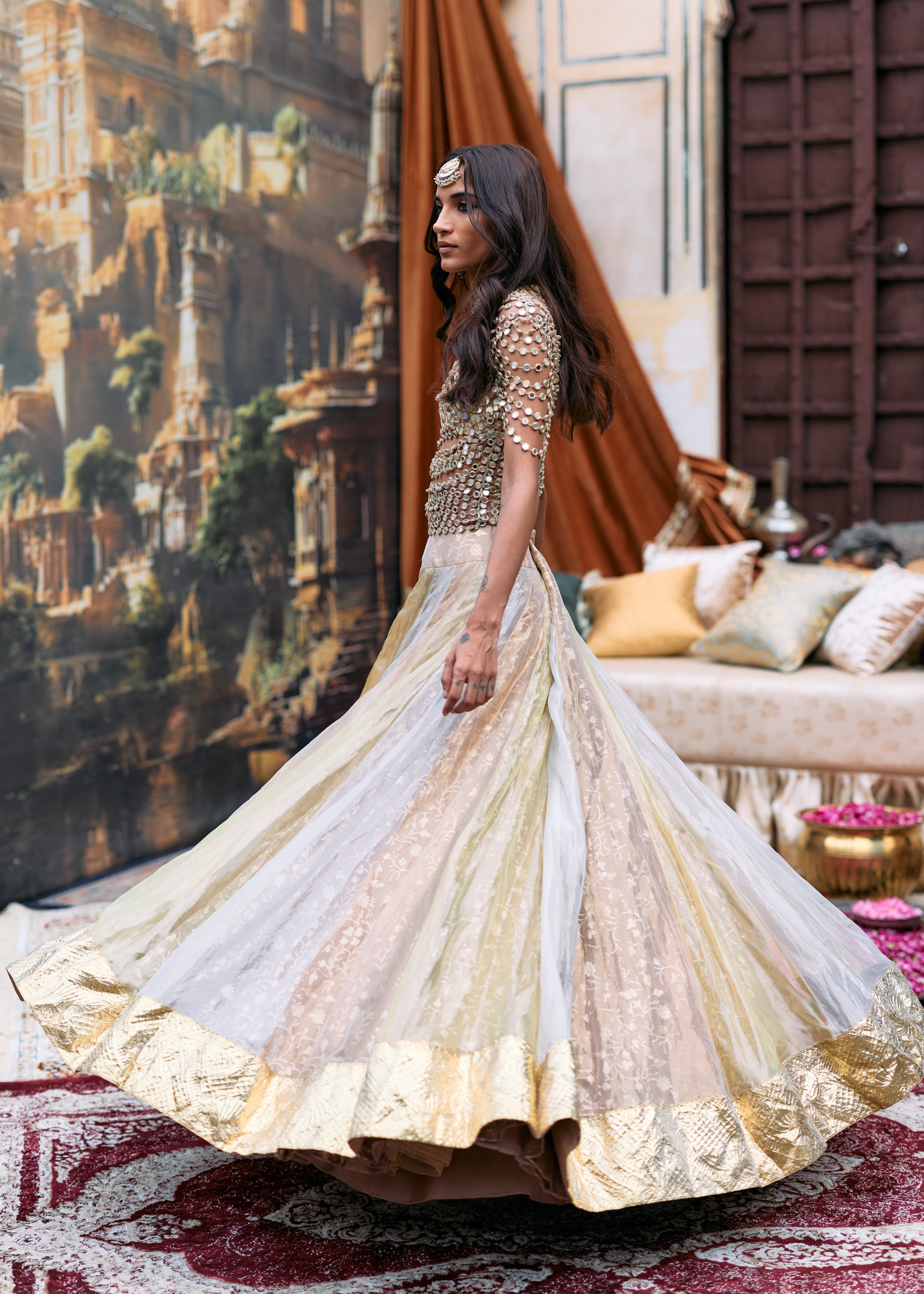 Swara Lehenga Set- B