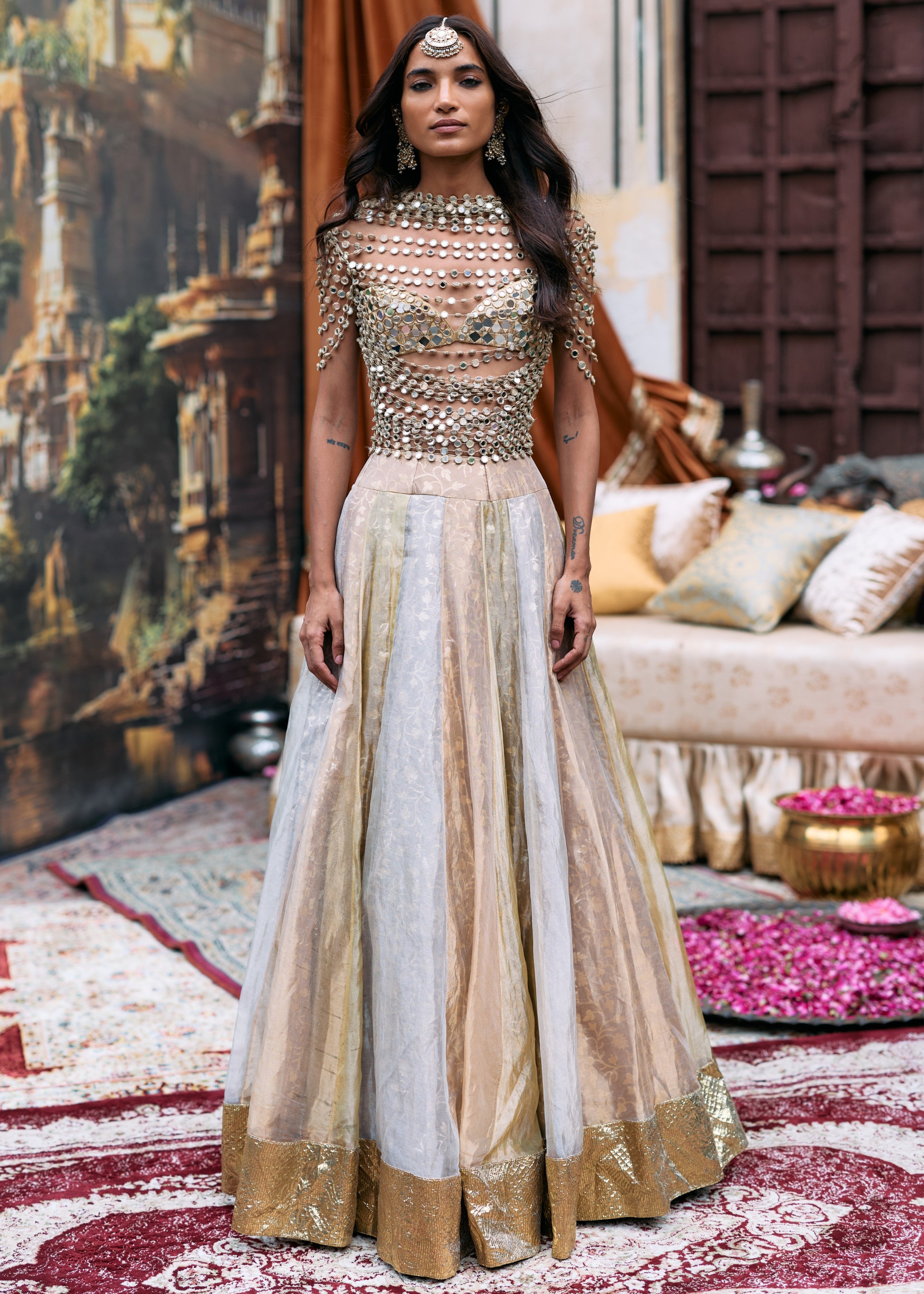 Swara Lehenga Set- B