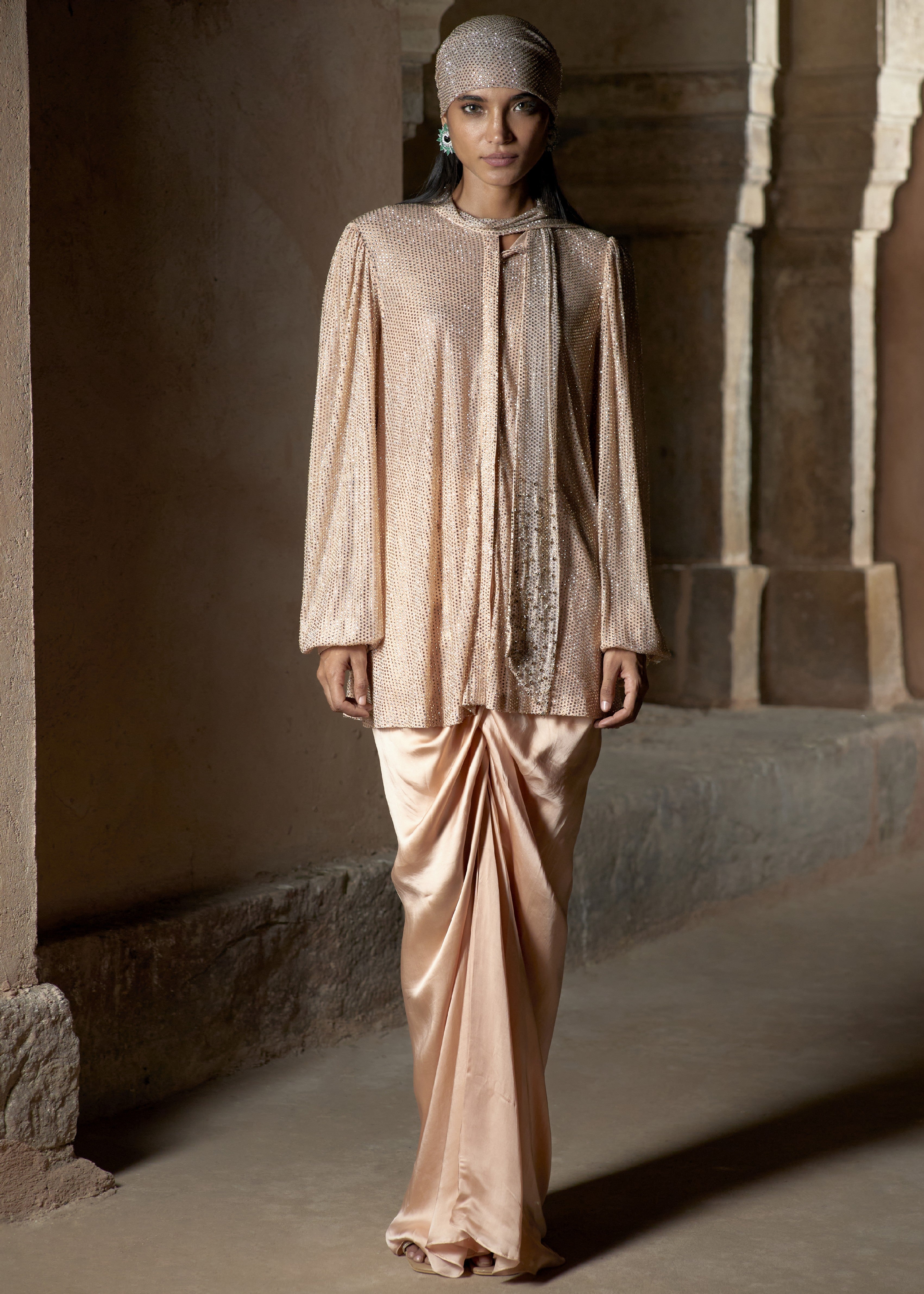 Ashra Tunic And Skirt Set