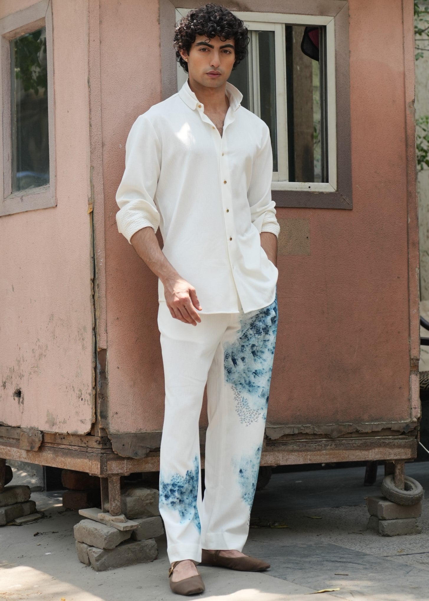 Blue Ink Overshirt