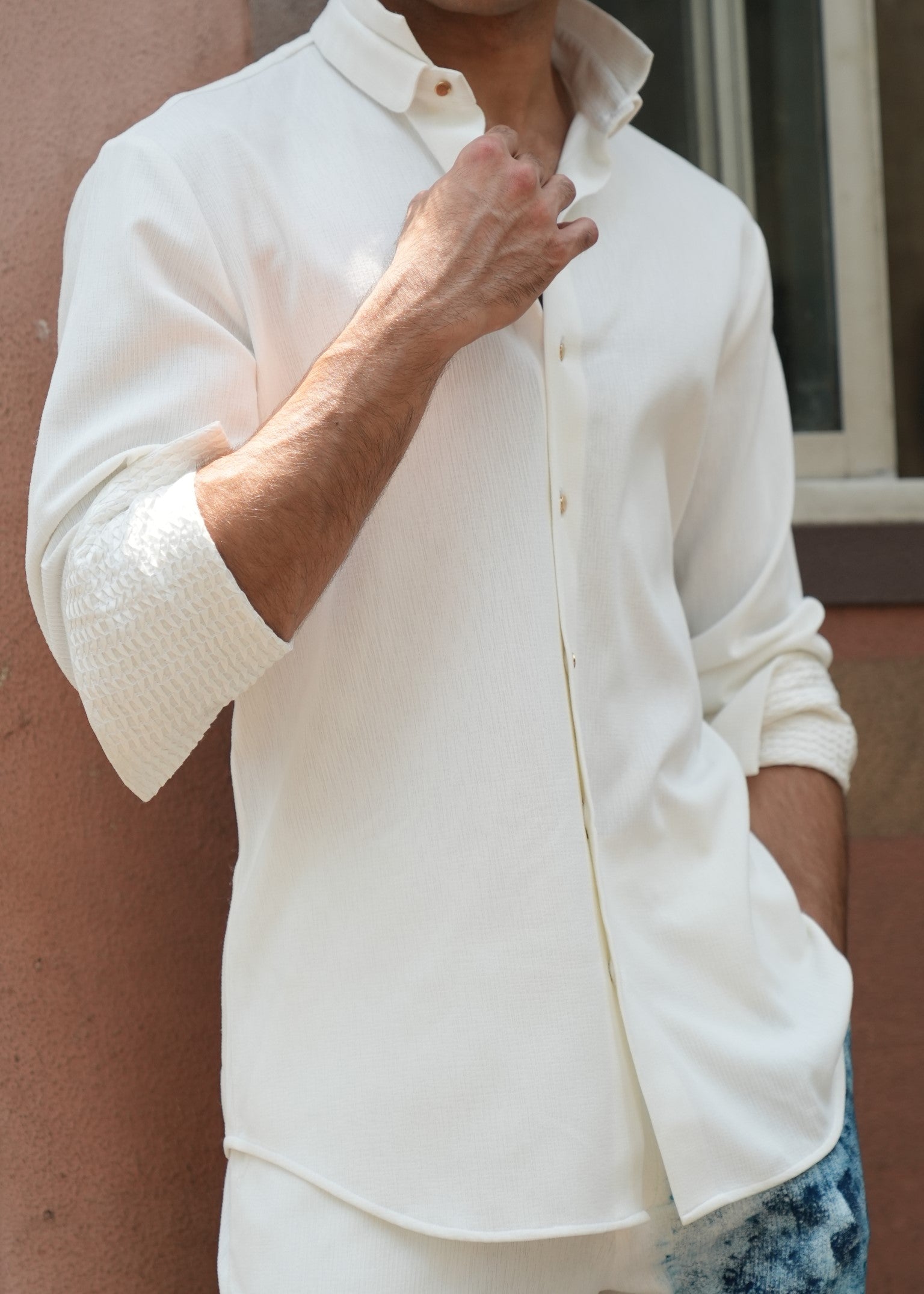 Blue Ink Overshirt