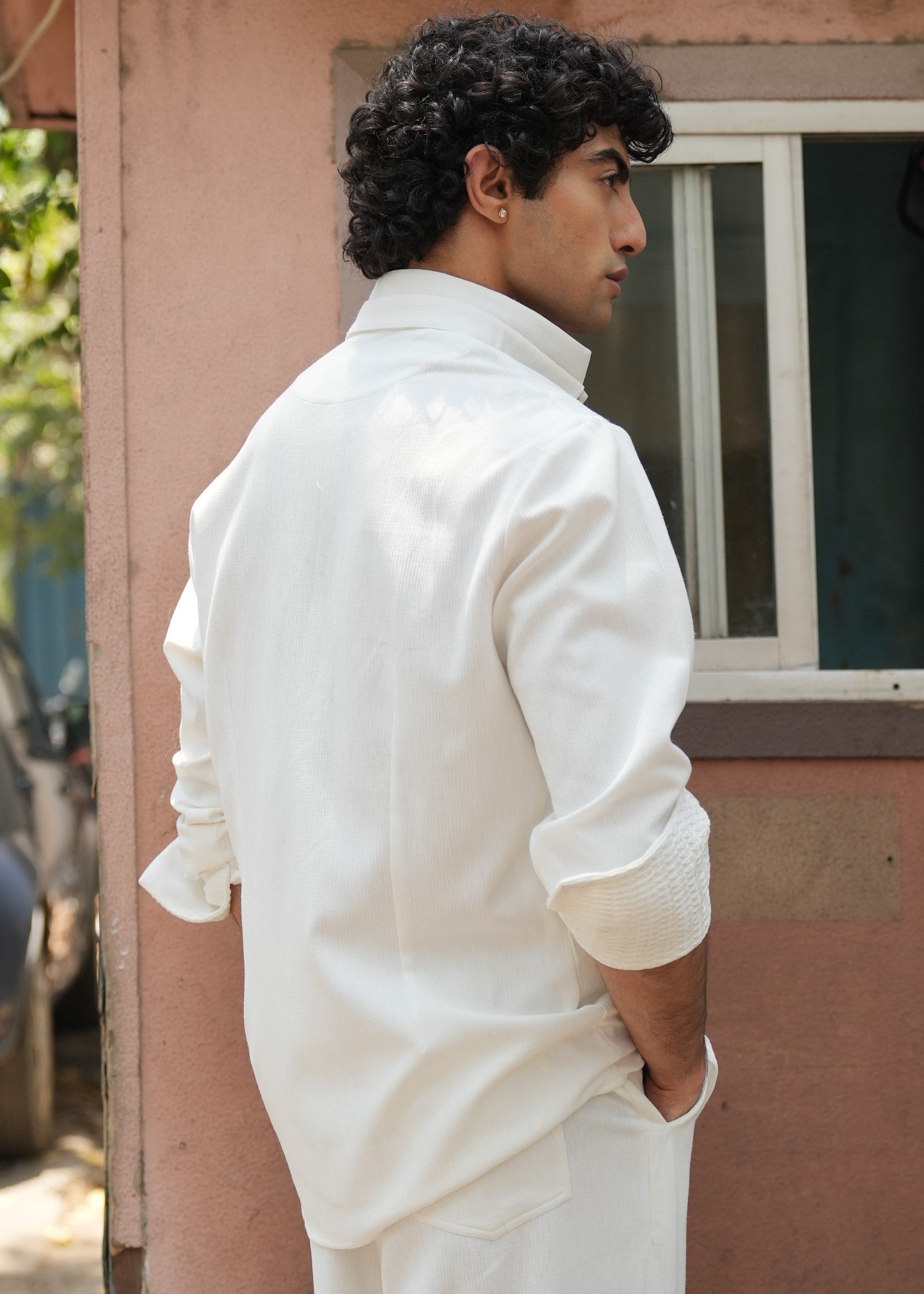 Blue Ink Overshirt