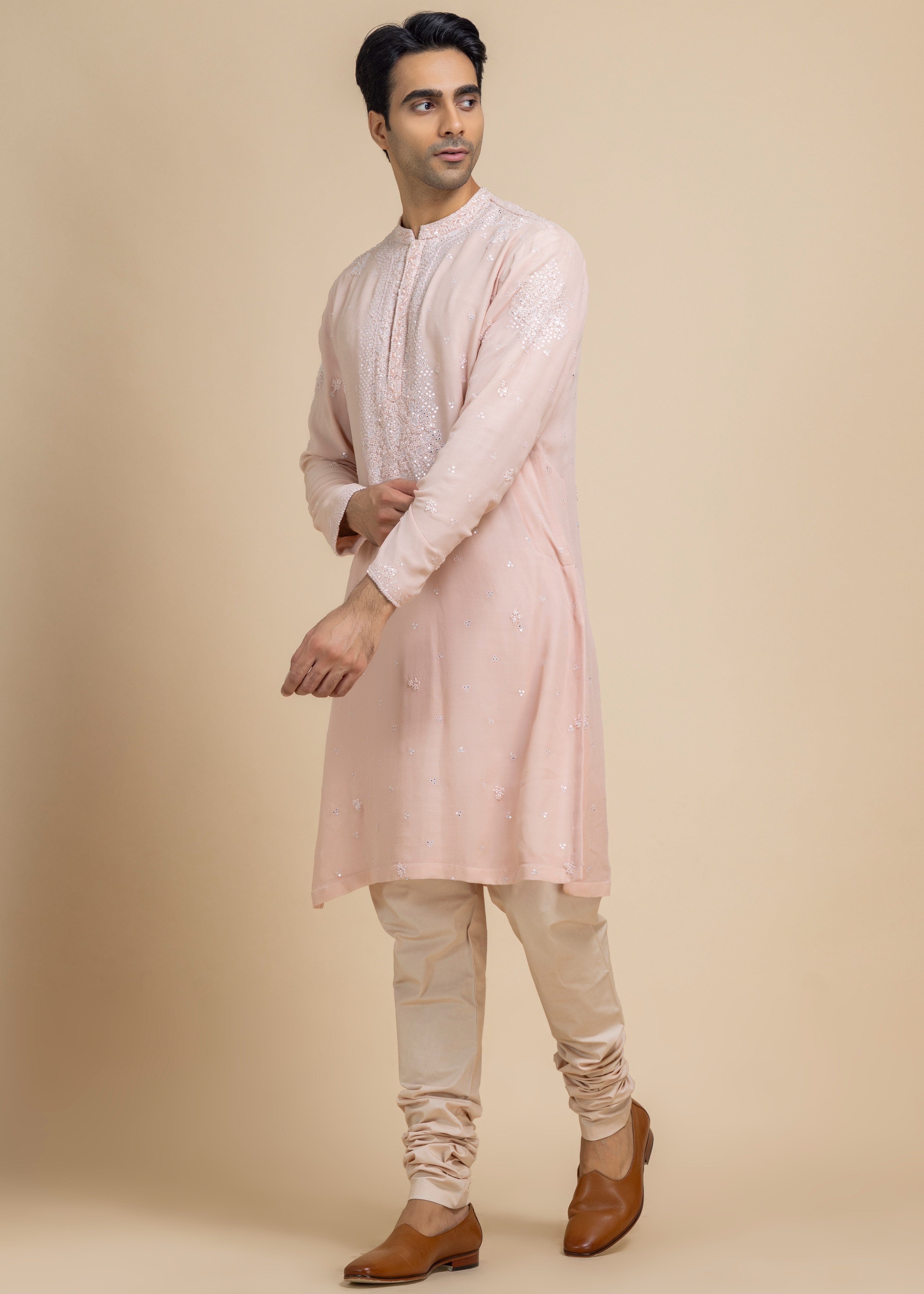 Elan Whisper Kurta & Churidaar Set