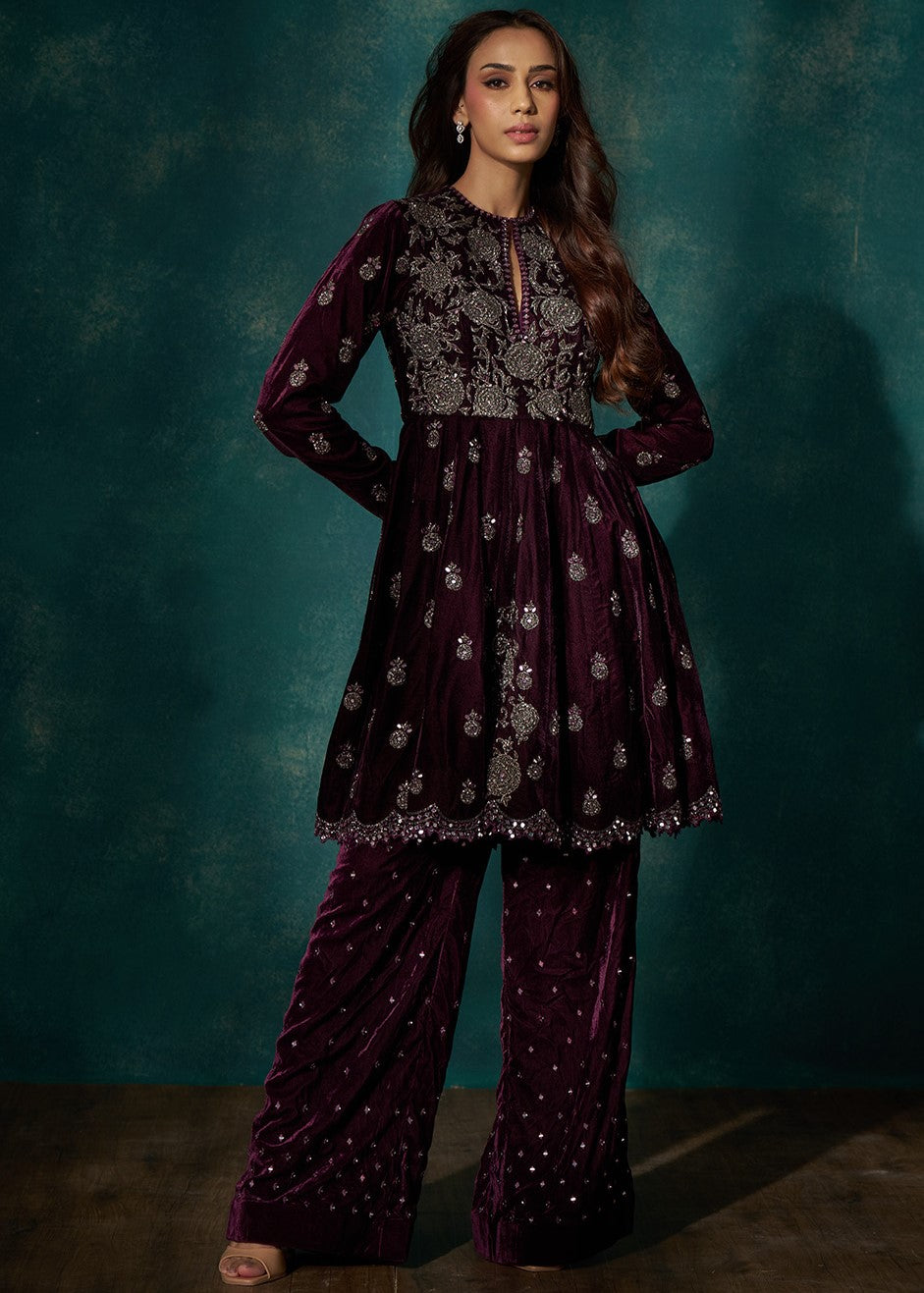 Wine Suit Set