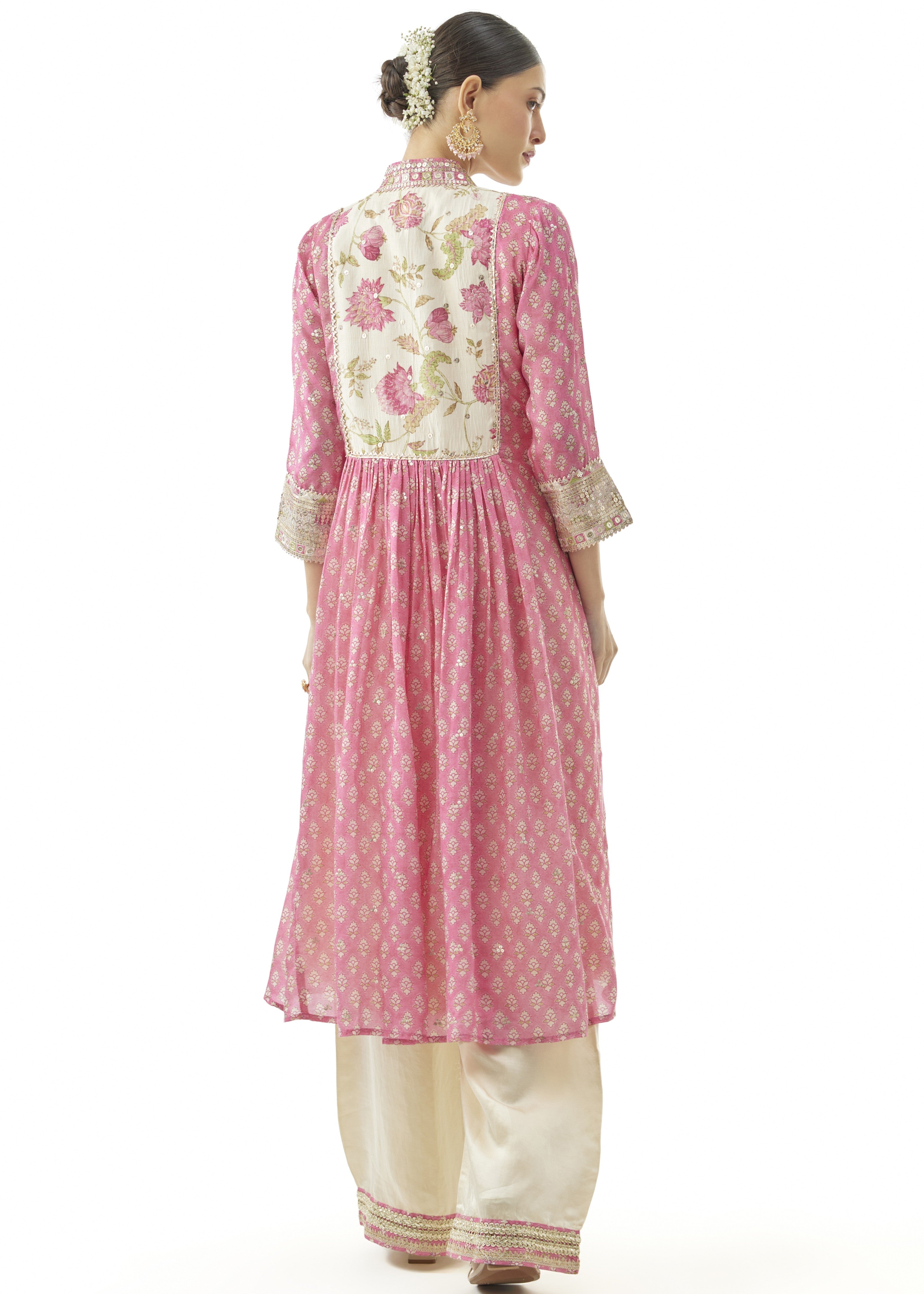 Riya Tunic With Palazzo And Dupatta