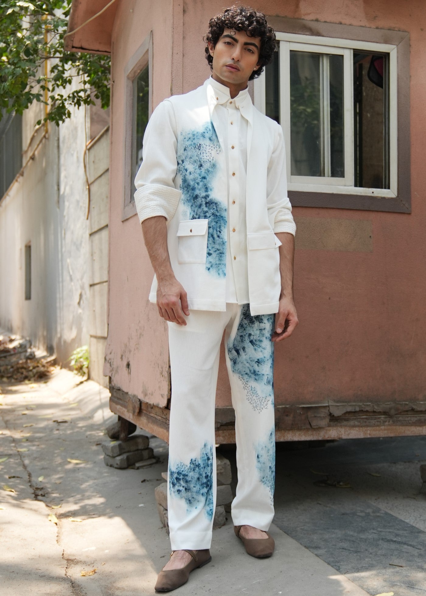 Blue Ink Trousers