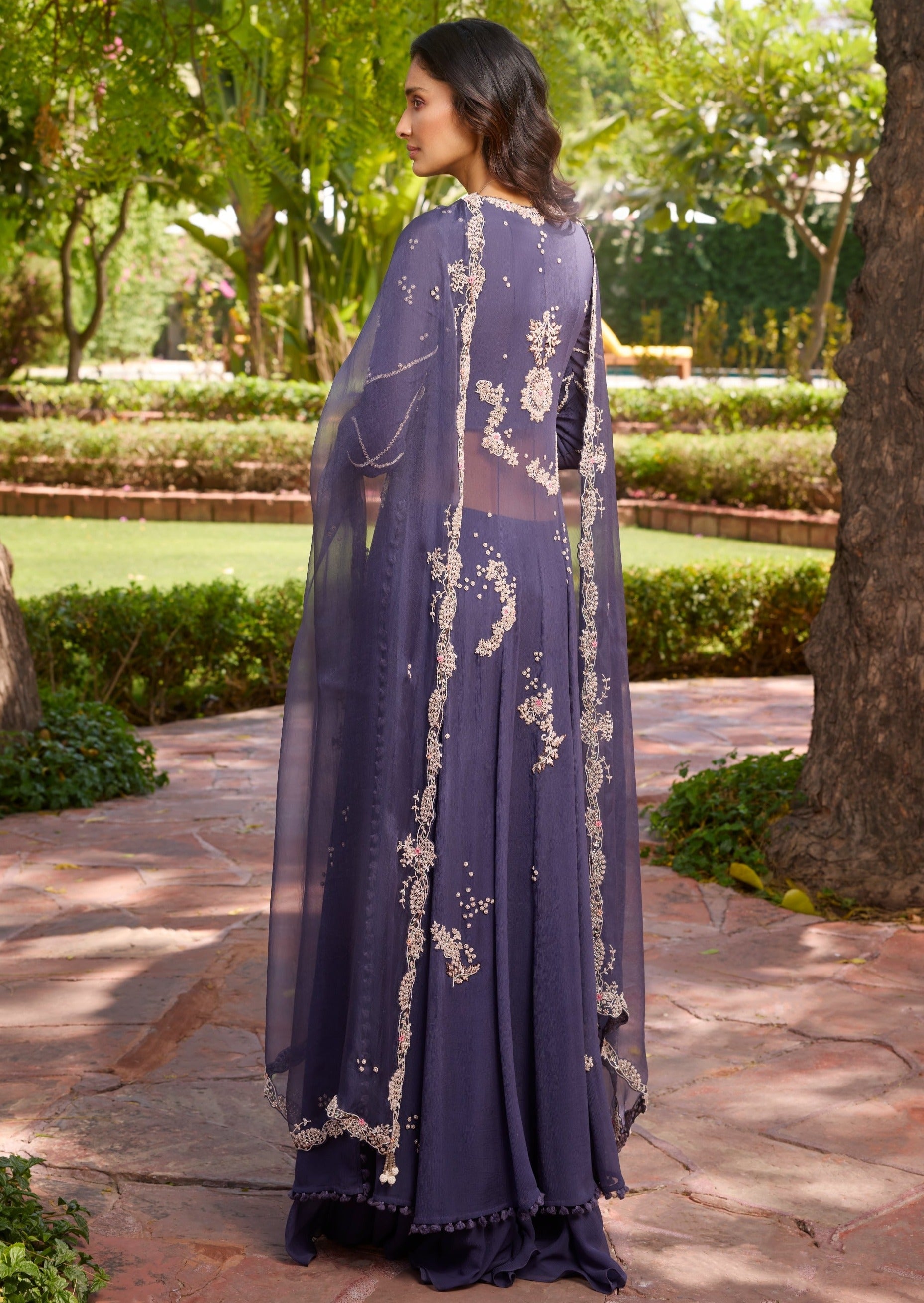 Isla Chiffon Kalidaar Set