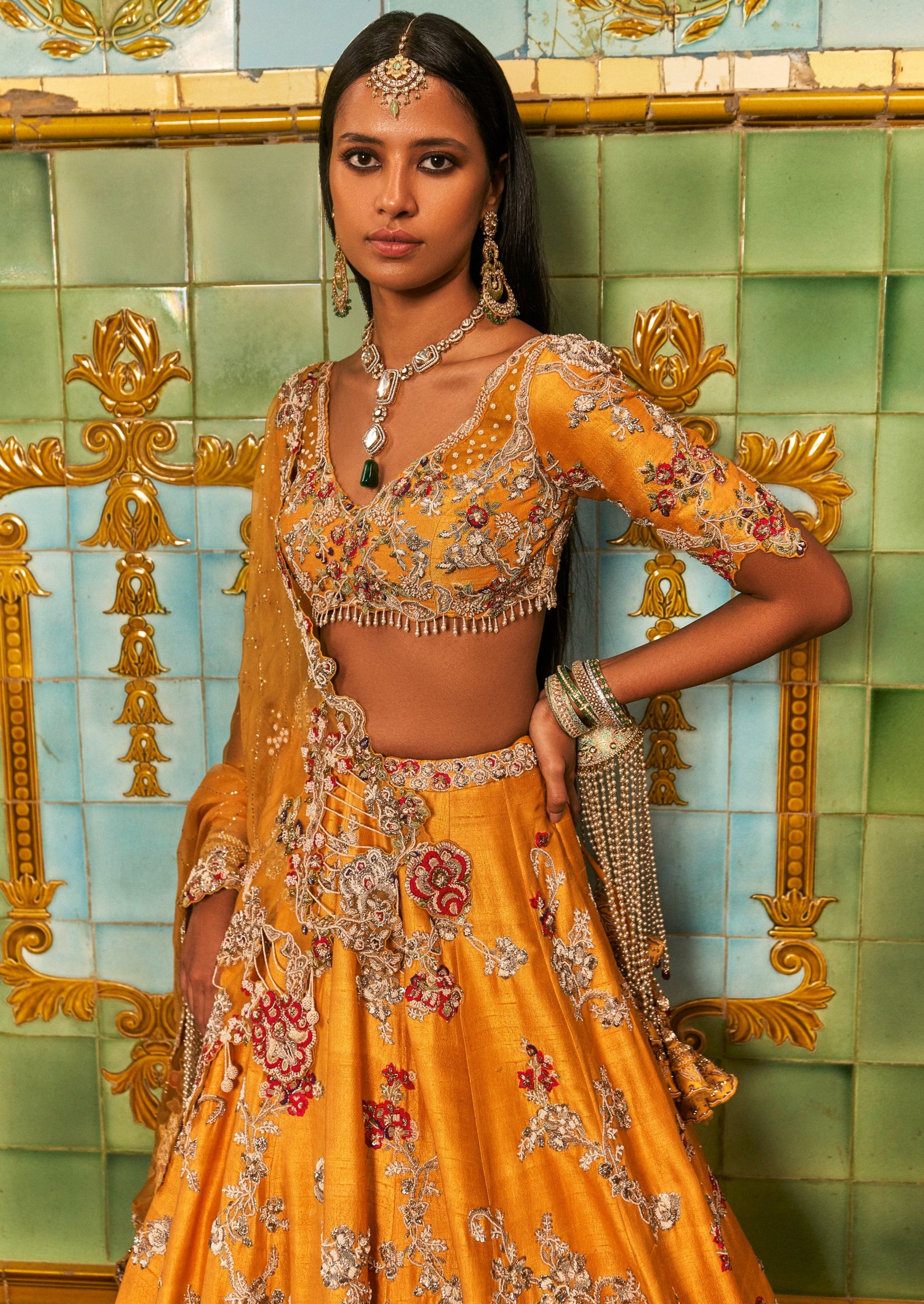 Elaheh Lehenga Set
