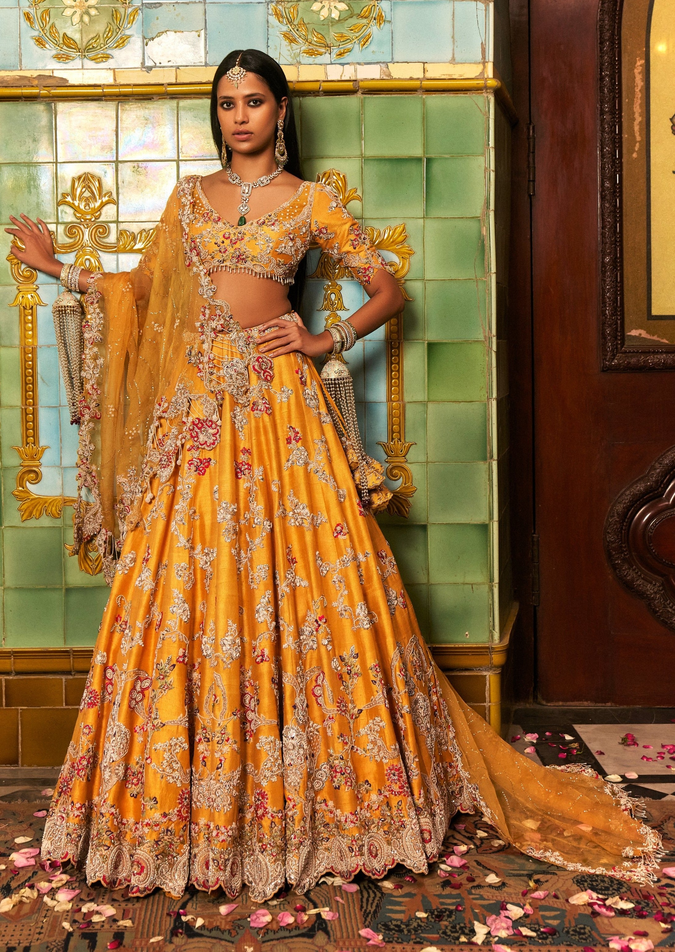 Elaheh Lehenga Set