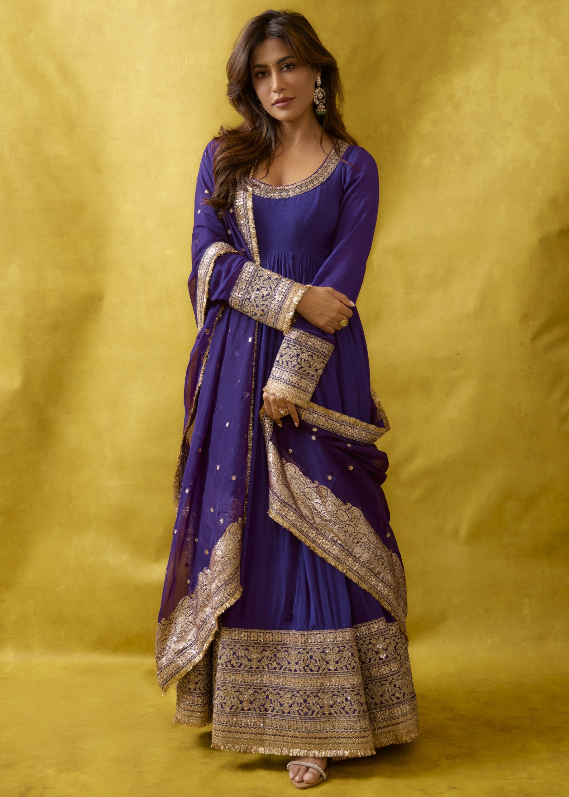 Chitrangada Anarkali Set