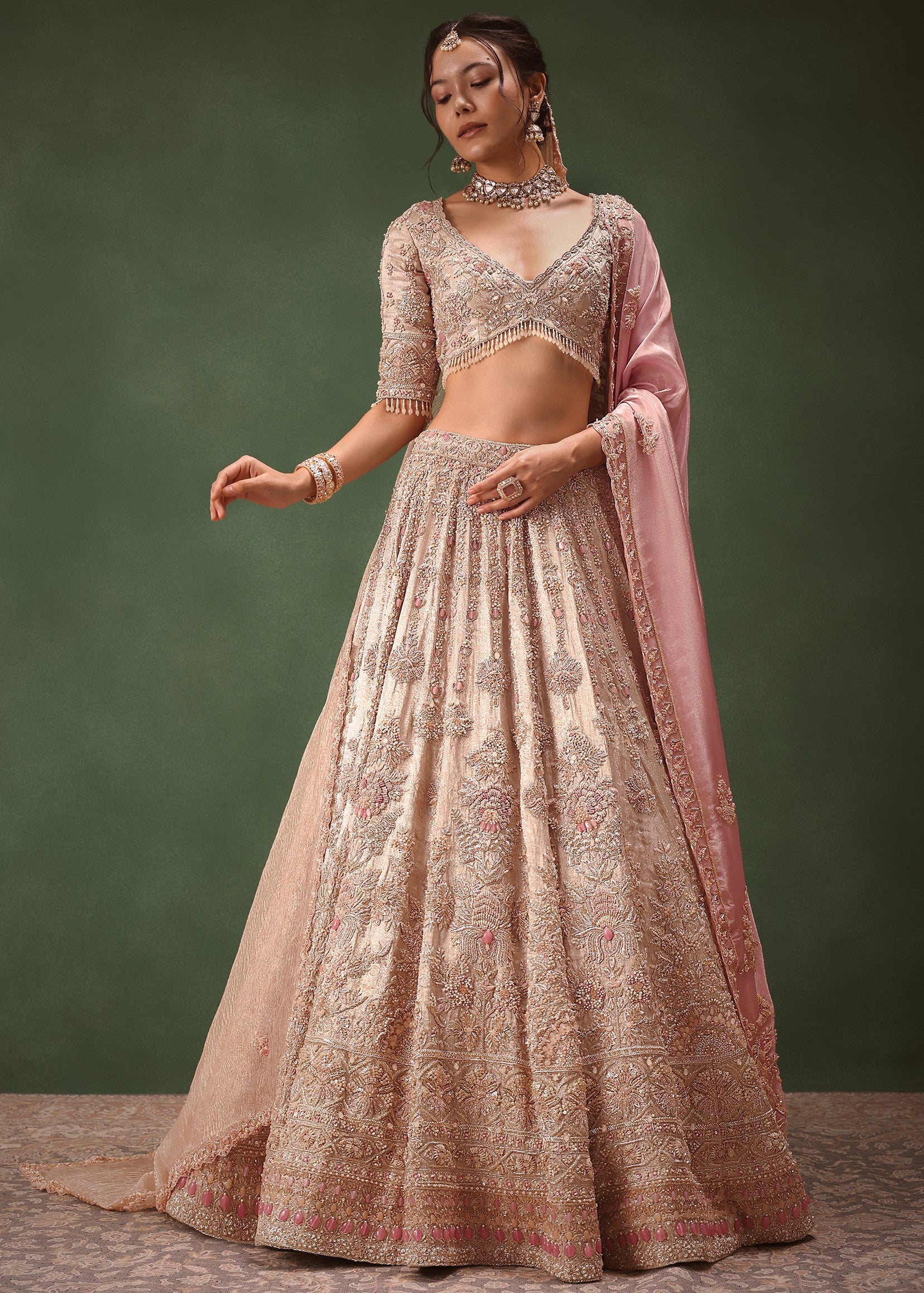 With Two Dupattas