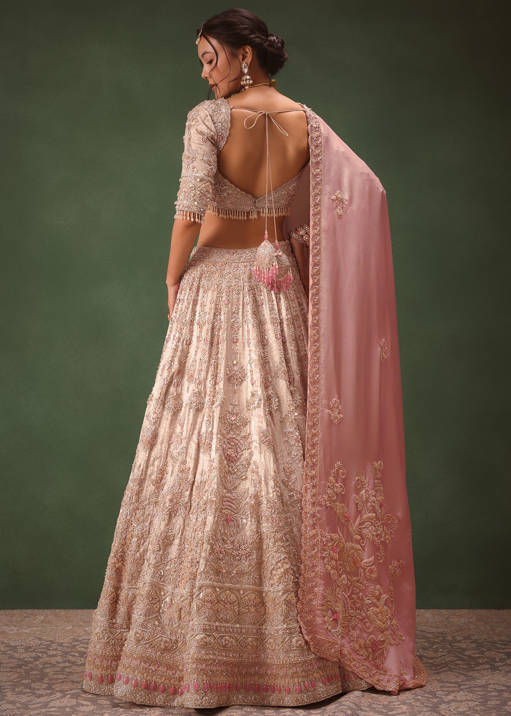 With Two Dupattas