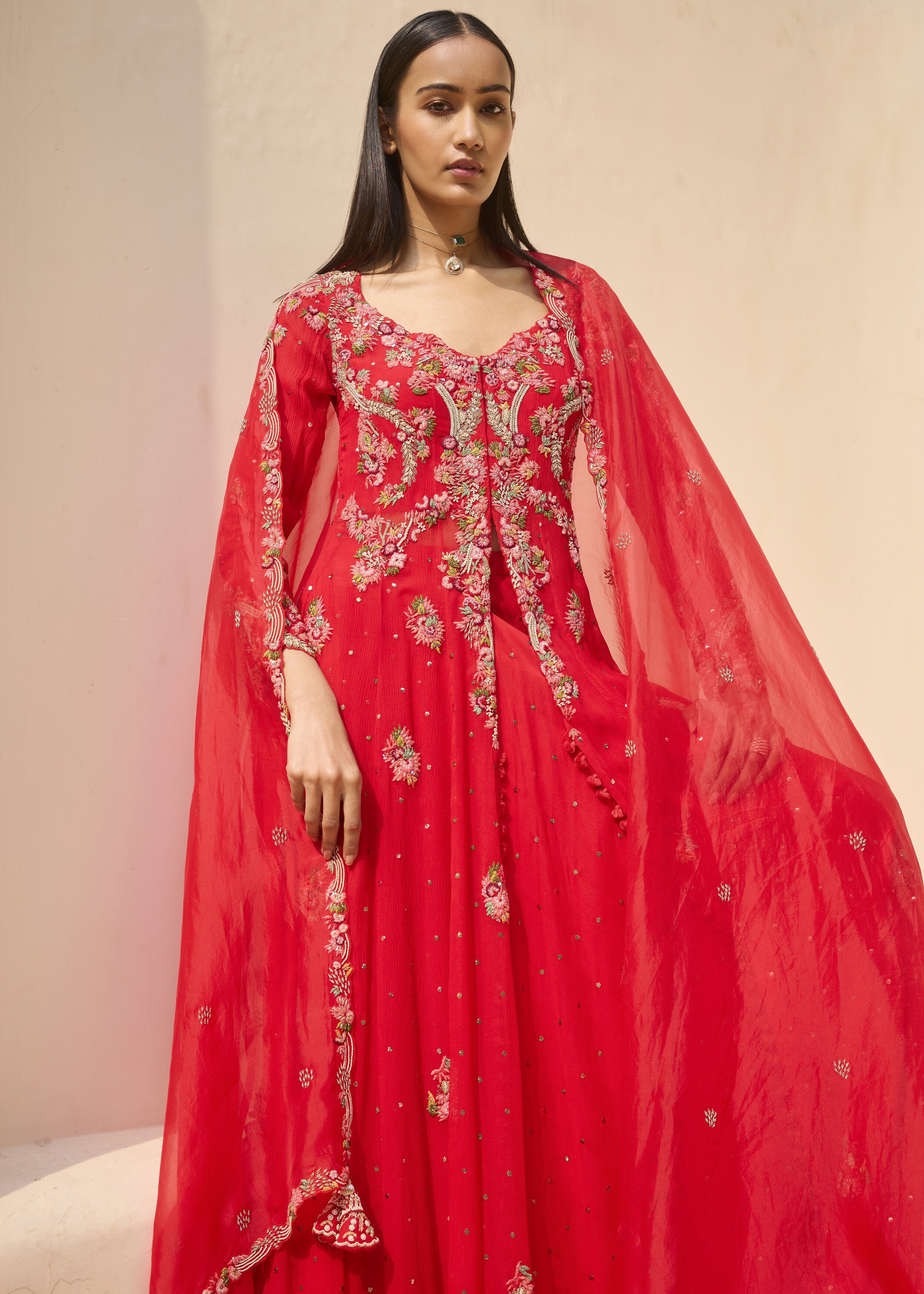 Parisha Kurta Sharara Set