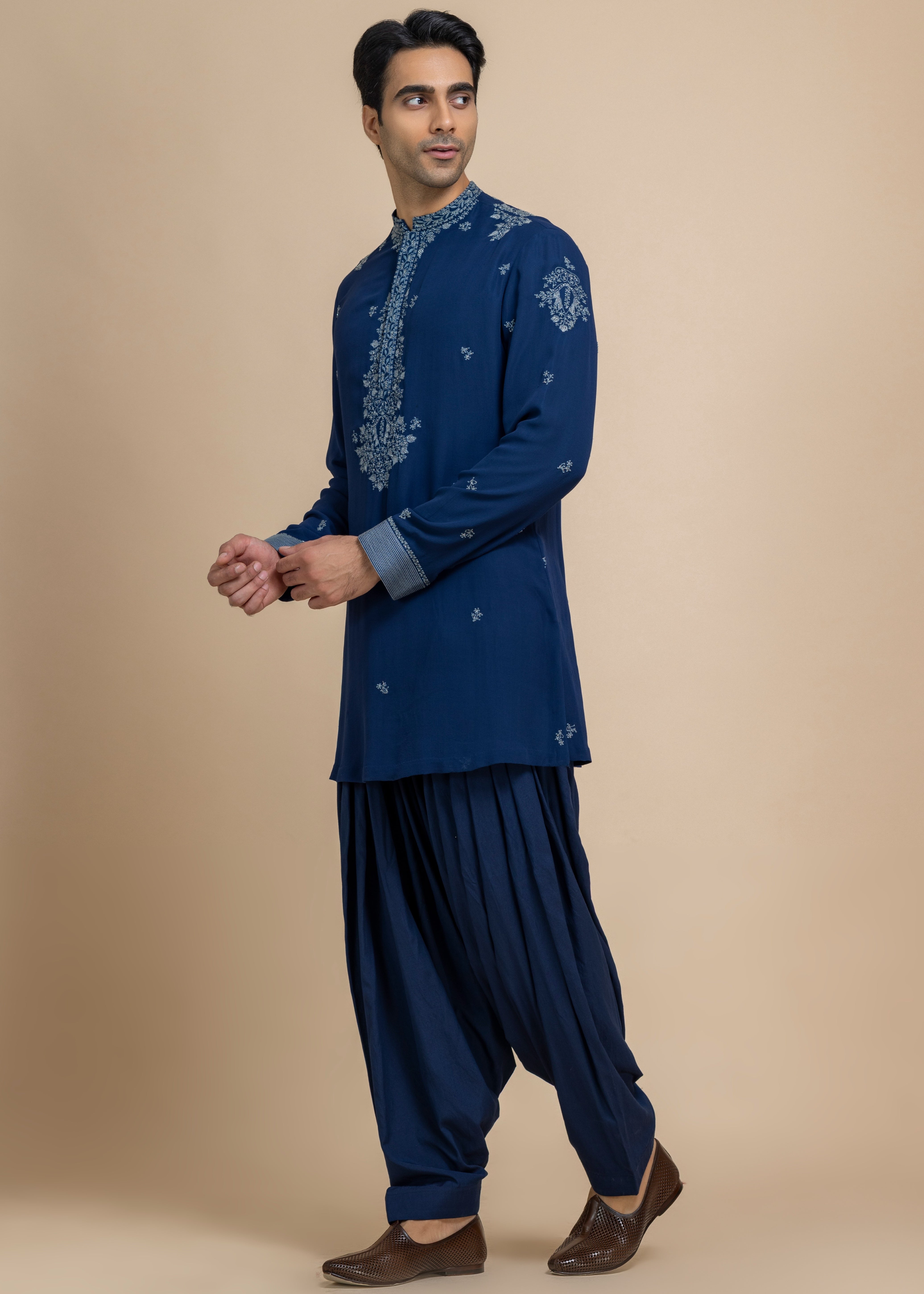 Indigo Élan Kurta & Salwar Set