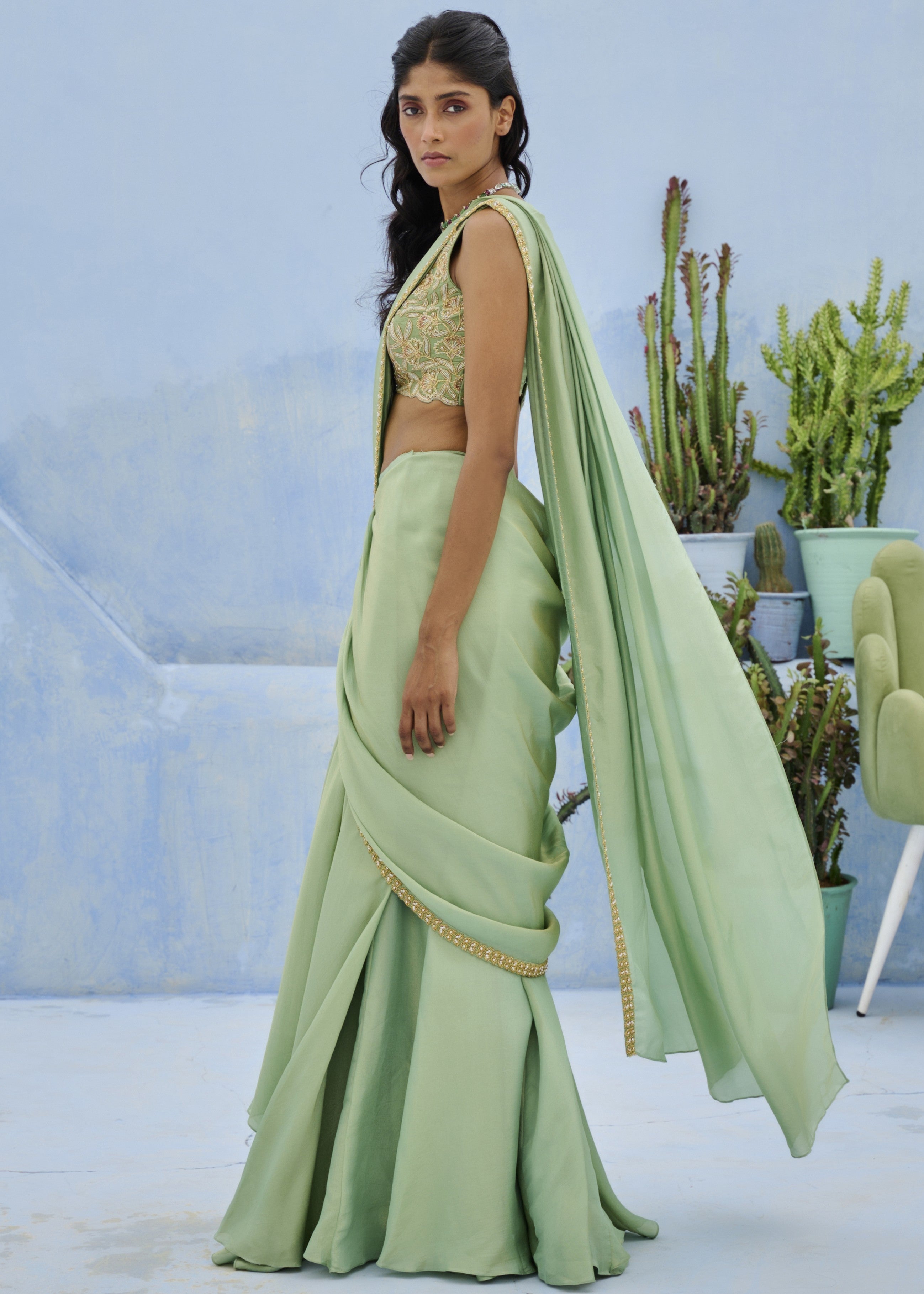 Haseen Pre-drape Sari