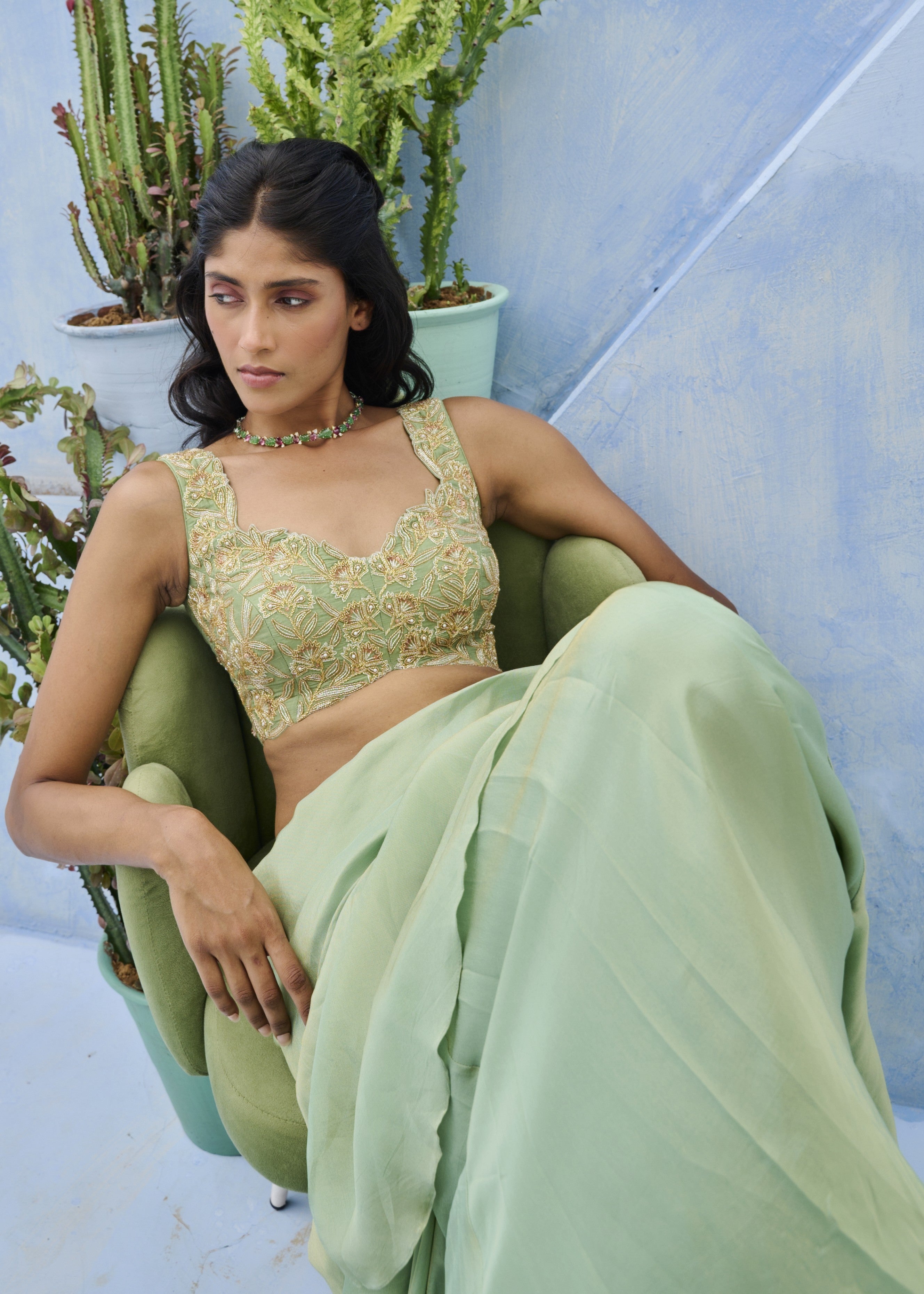 Haseen Pre-drape Sari