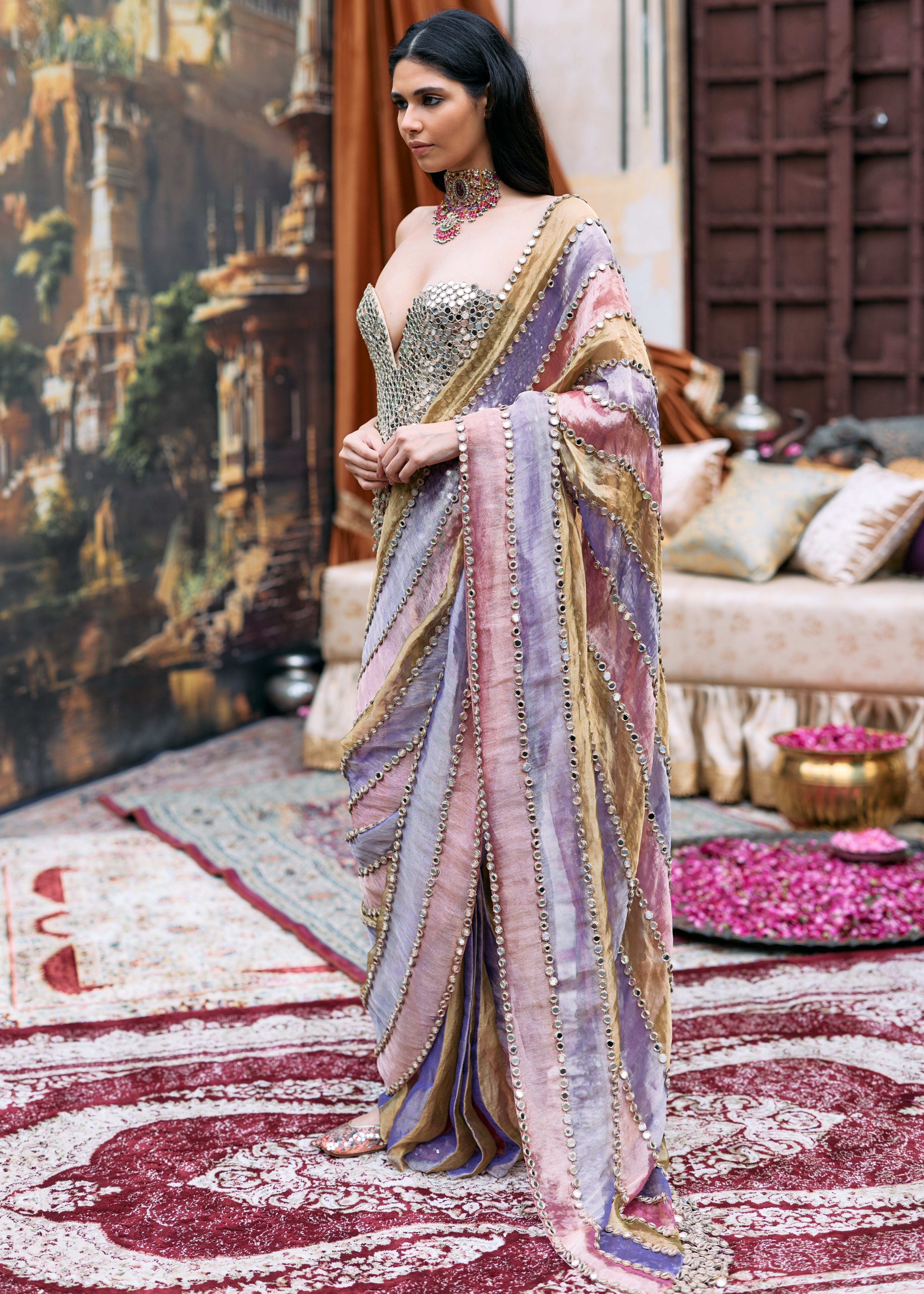 Rangmala Sari Set- B