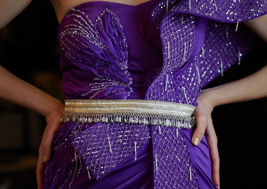 Noori Belt Lustrous Silver