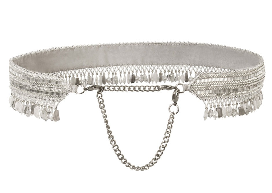 Noori Belt Lustrous Silver