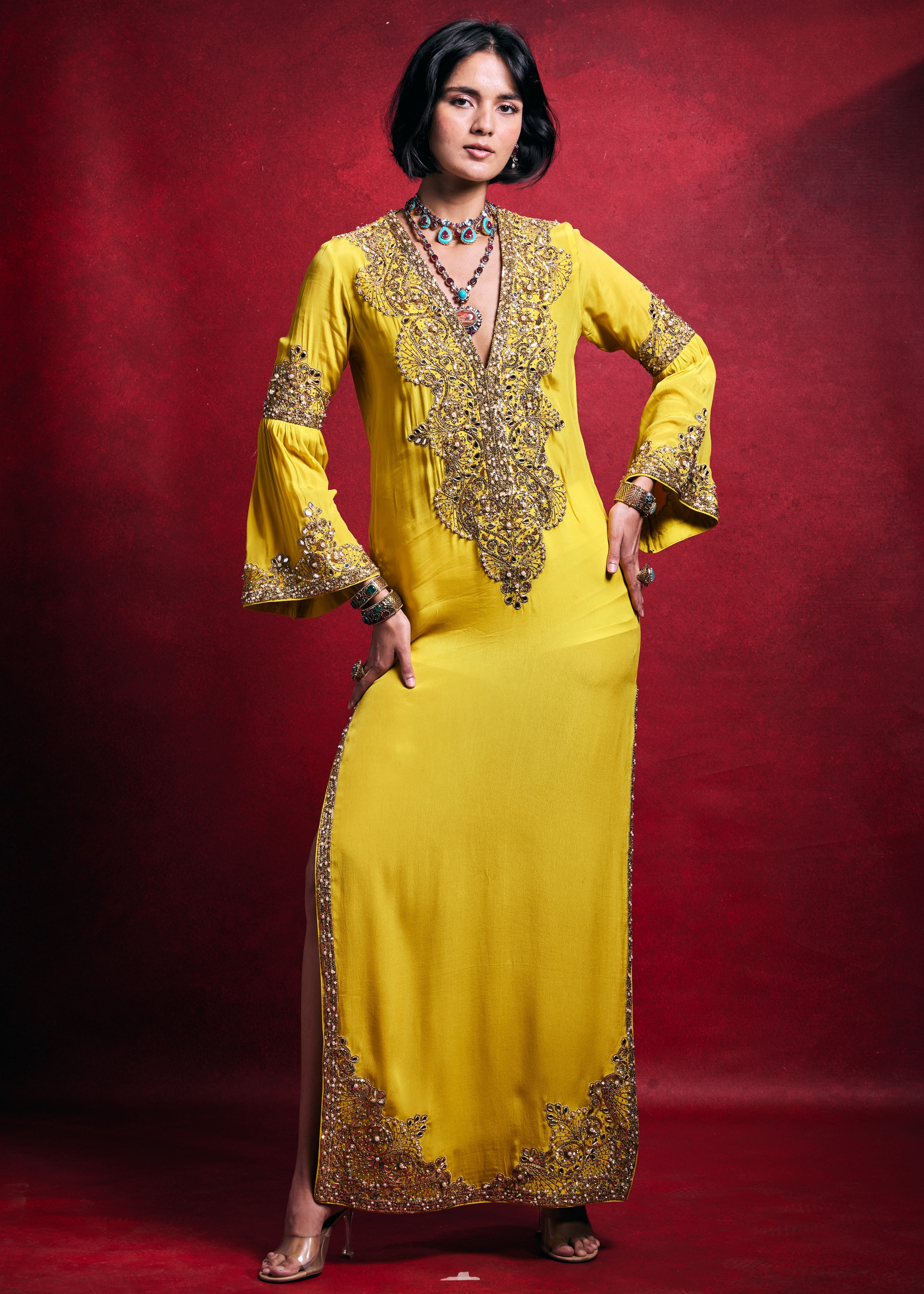 Yellow Kaftan