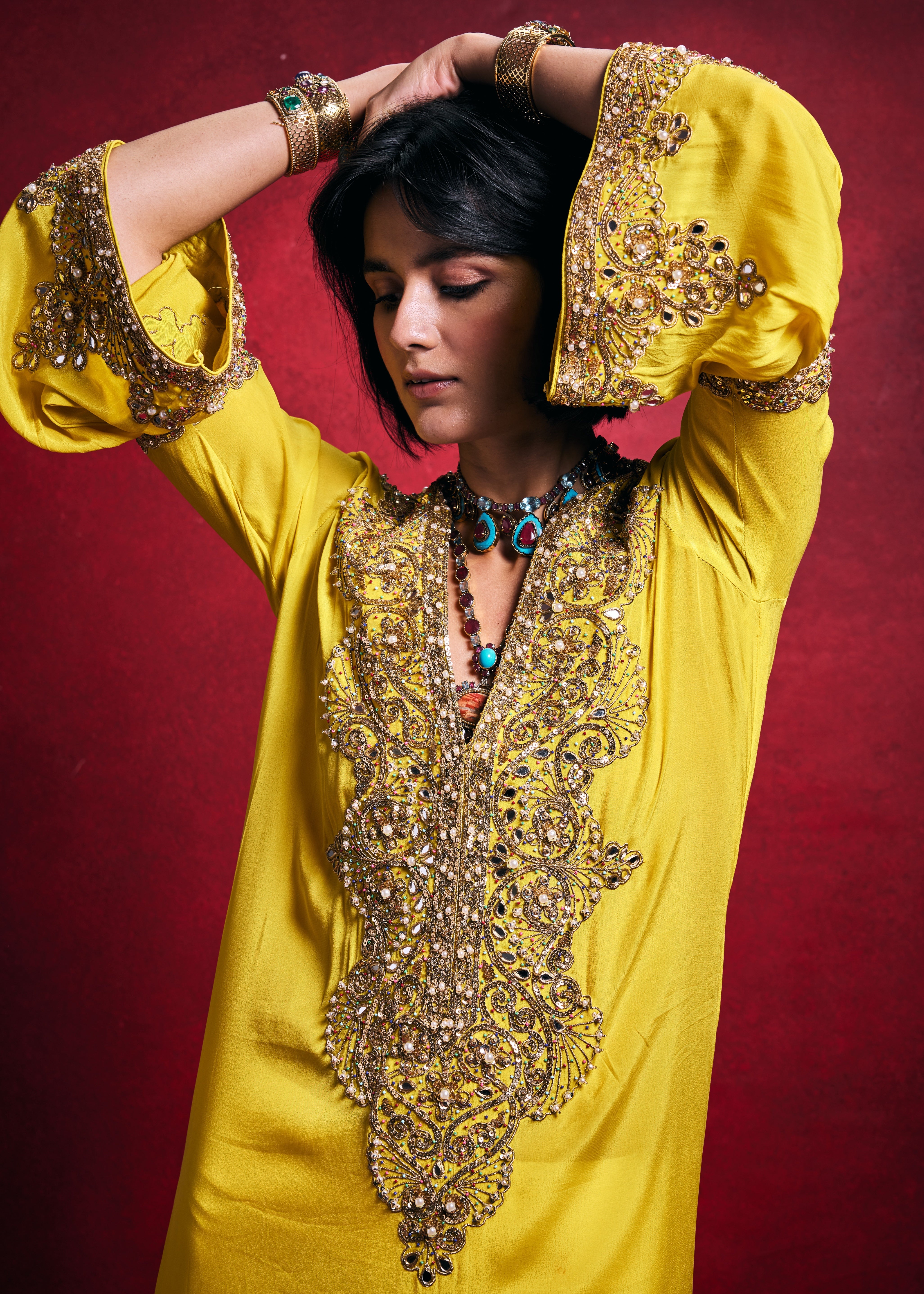 Yellow Kaftan