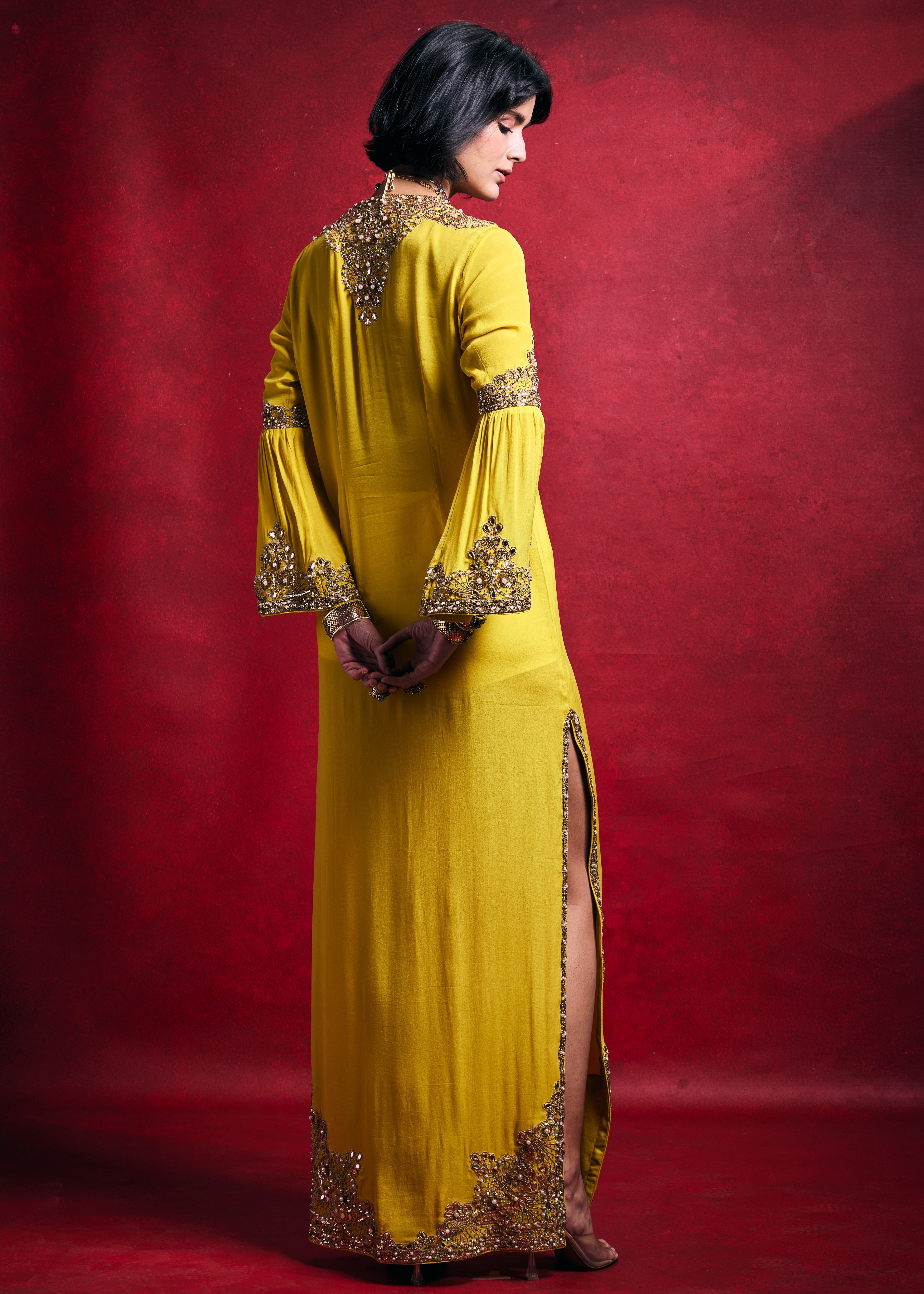 Yellow Kaftan