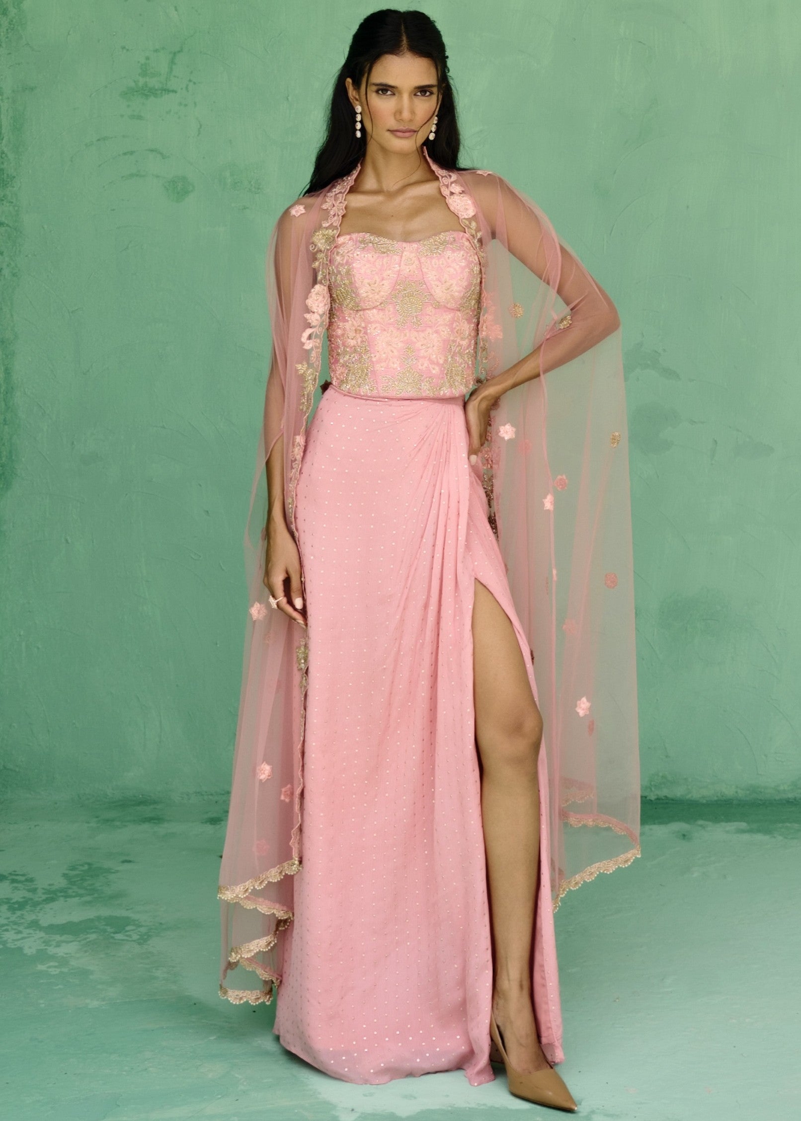 Esita Cape Skirt