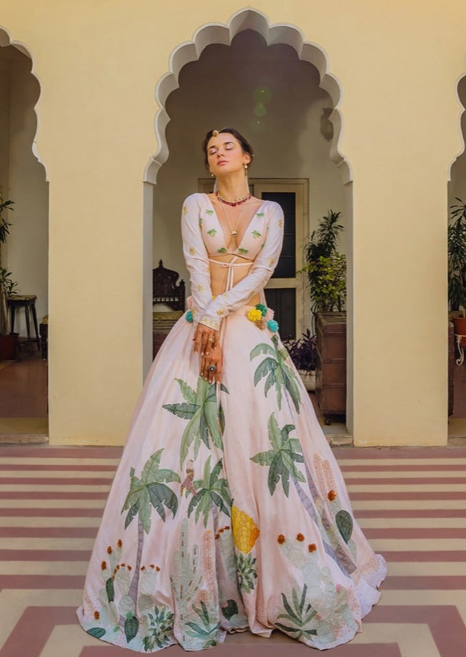 An Island In The Pink City Lehenga