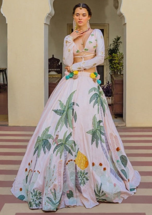 An Island In The Pink City Lehenga