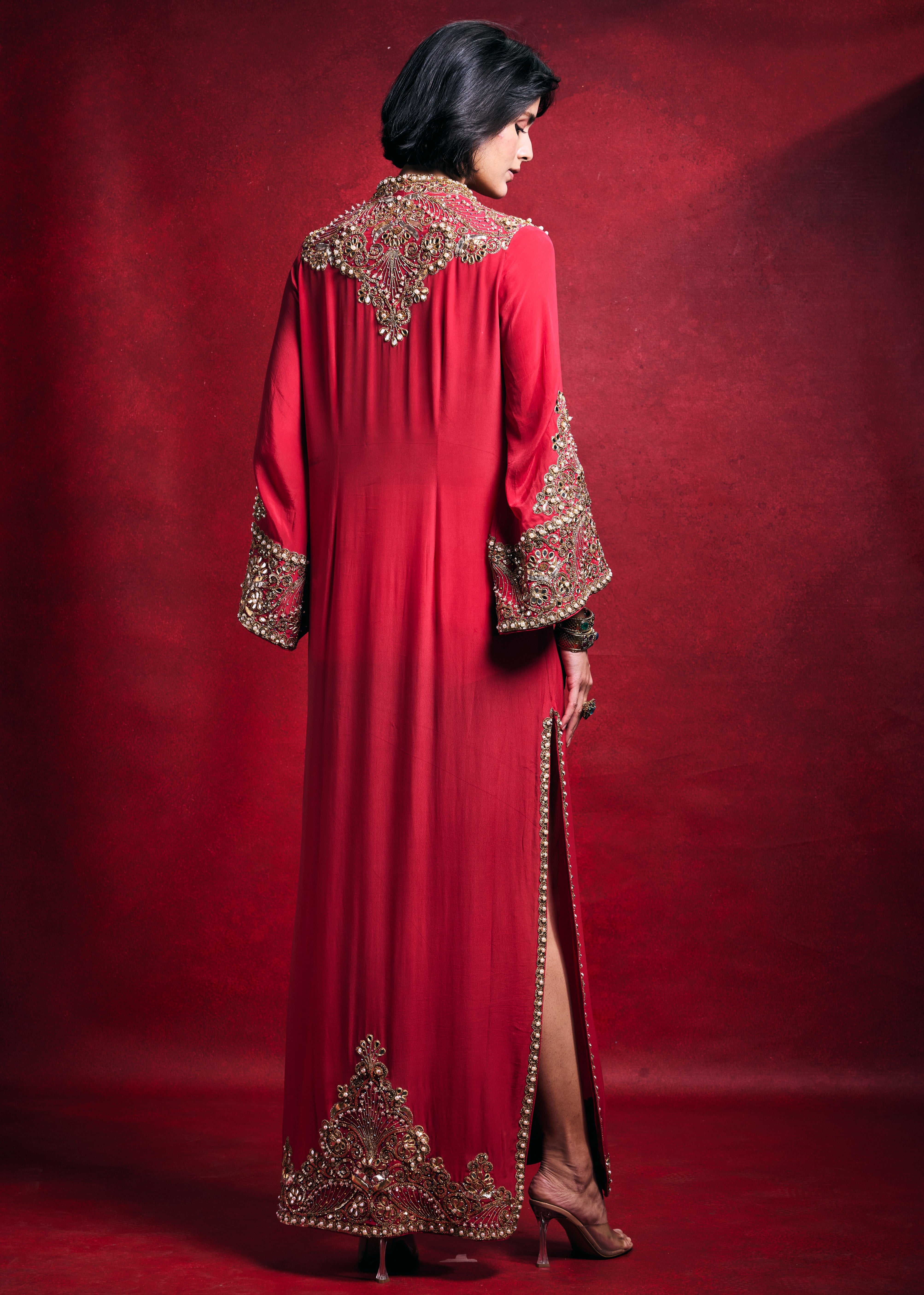 Fuscia Kaftan