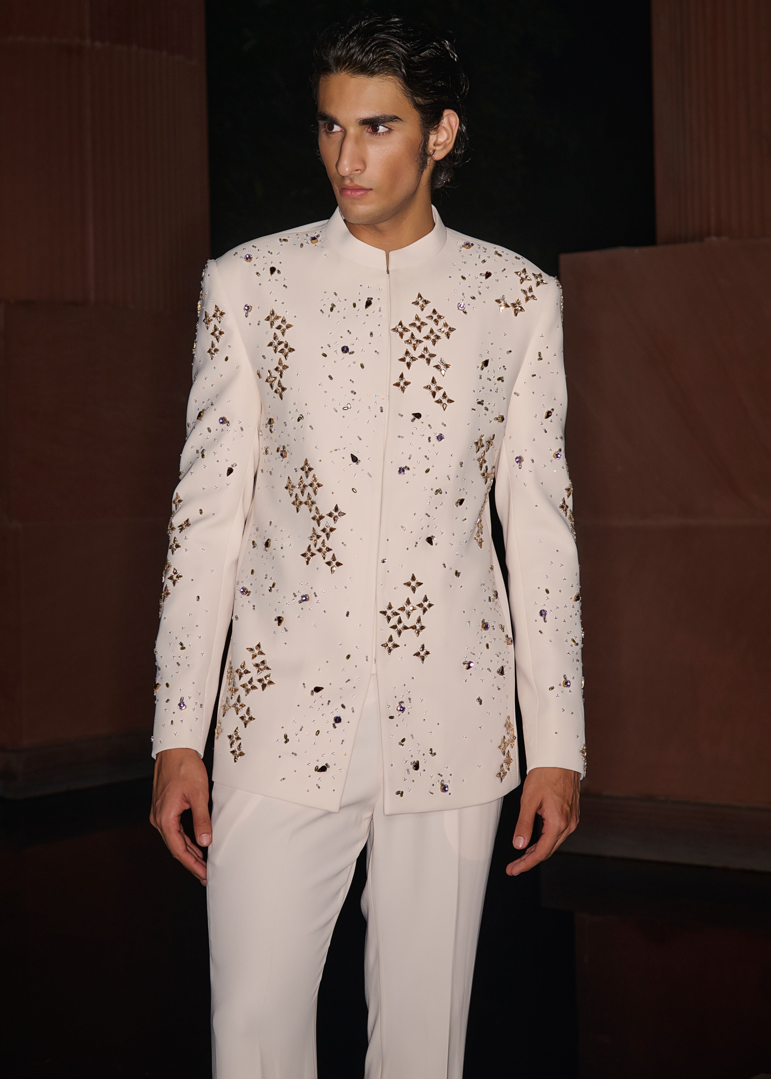 Moondust Bandhgala Set