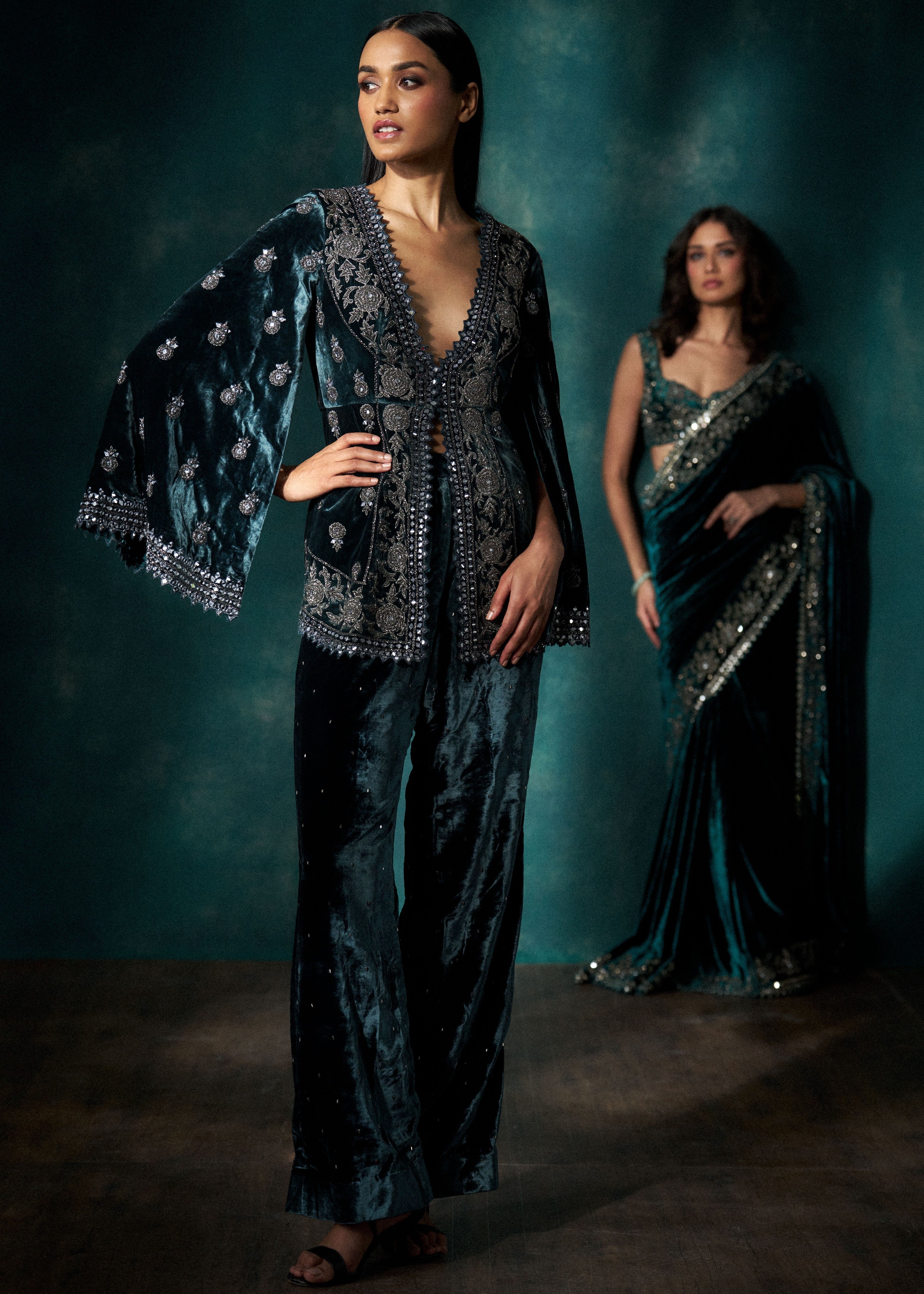 Teel Velvet Co-Ord Set