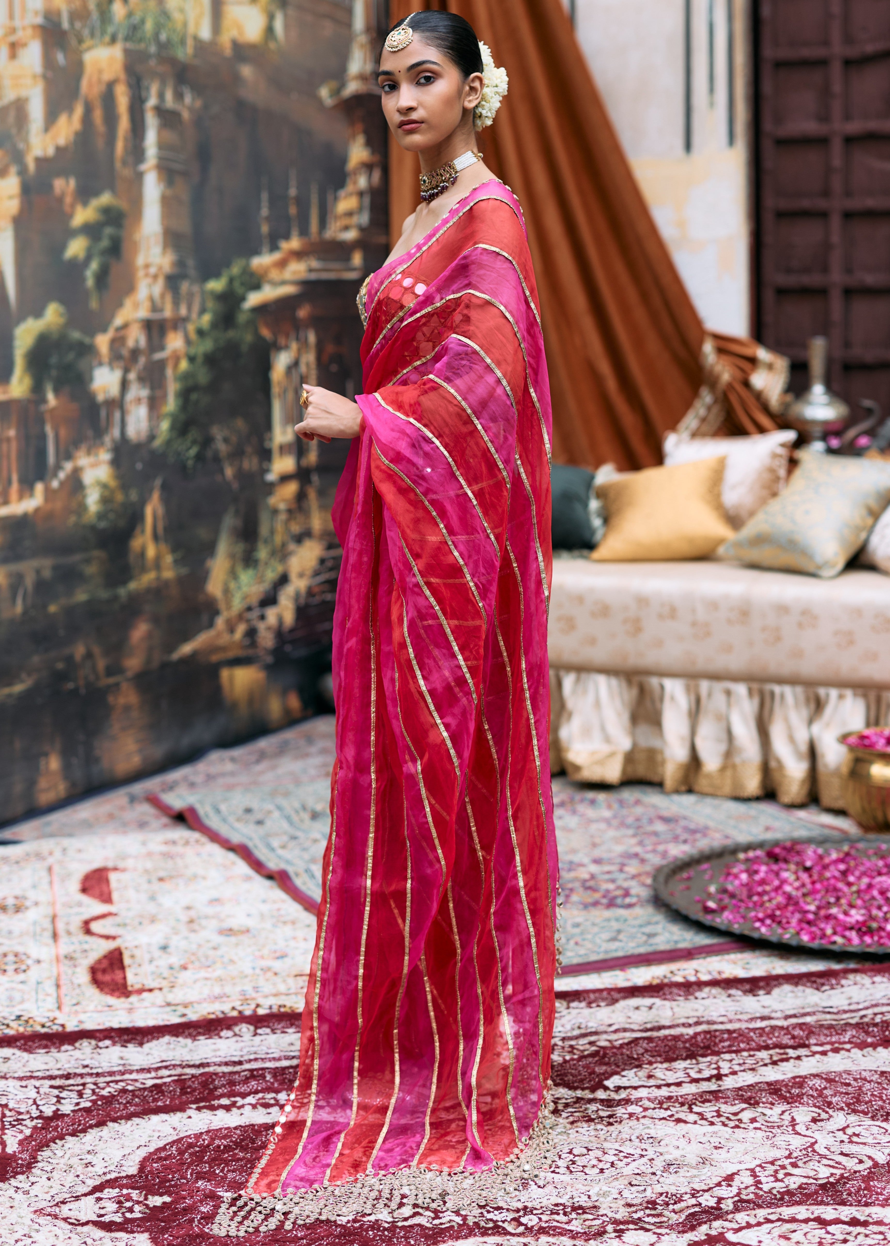 Kumudini Sari Set