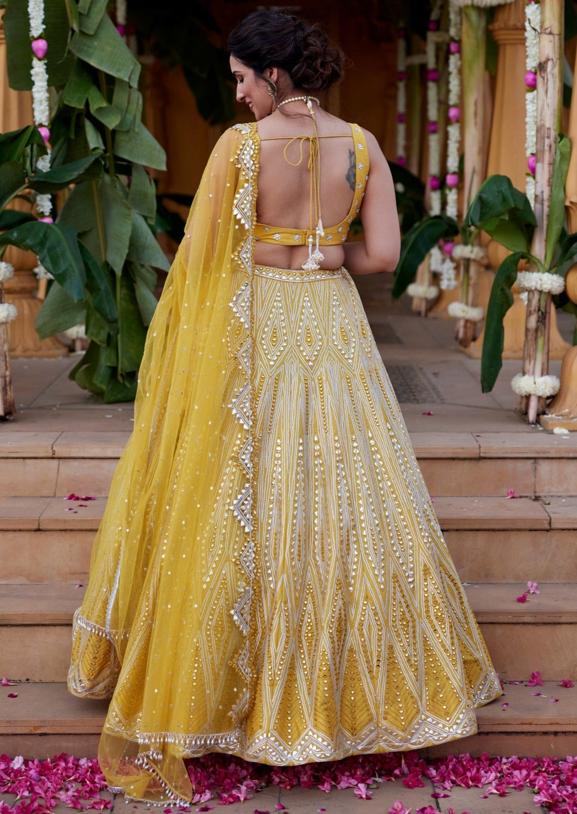 Yellow Mia Lehenga Set