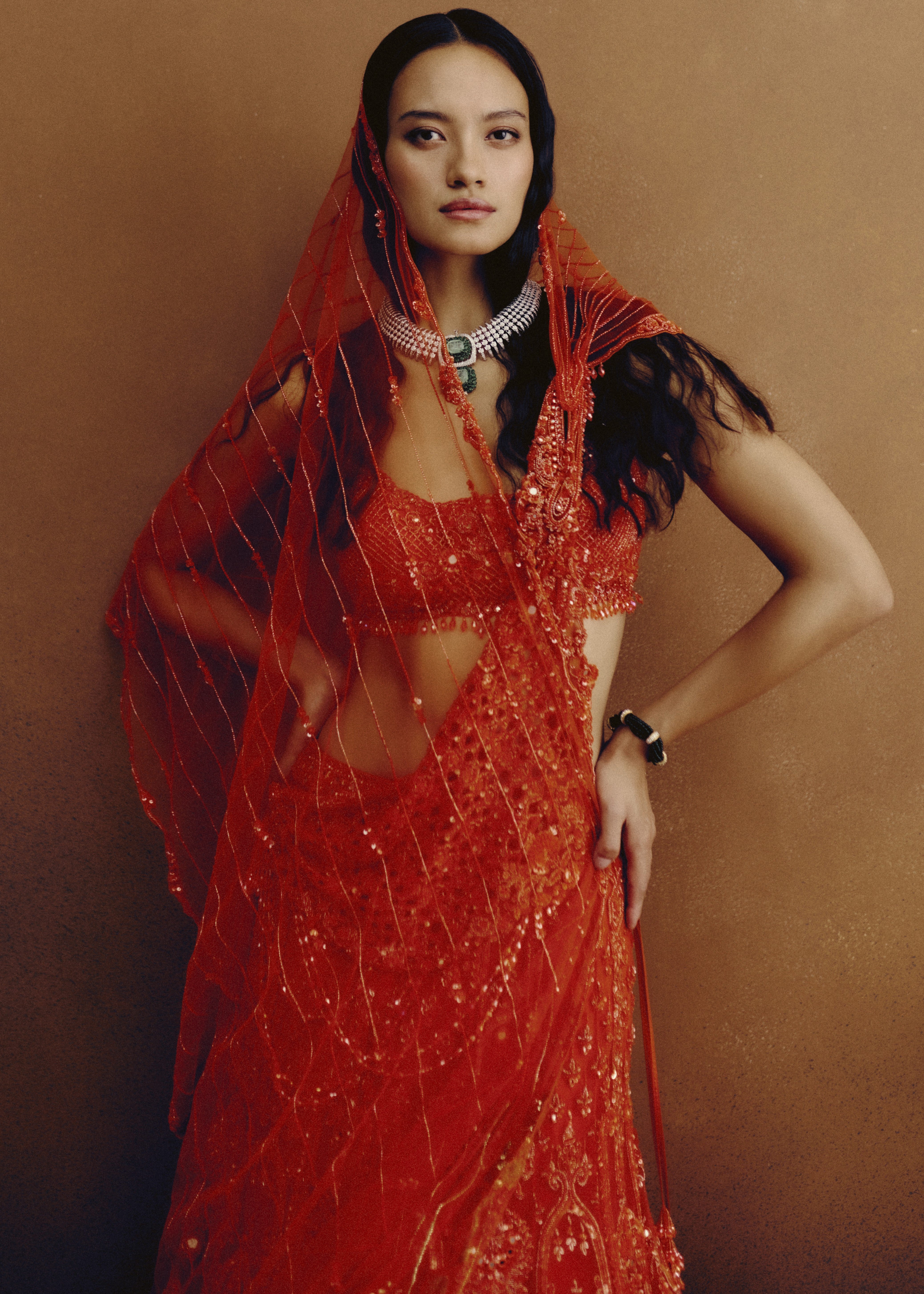 Citrine Dawn Bridal Lehenga