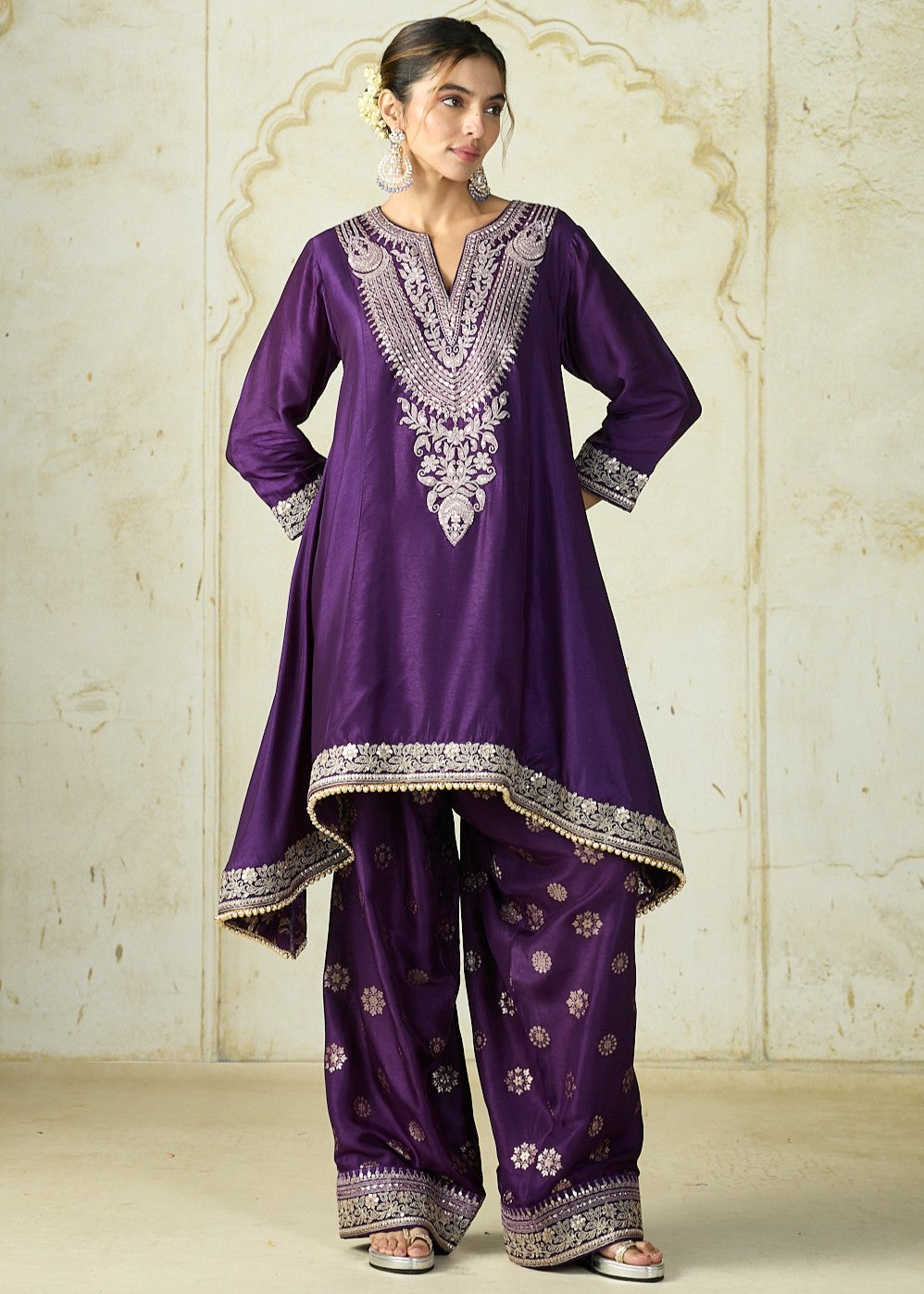 Purple Nadia Farshi Set