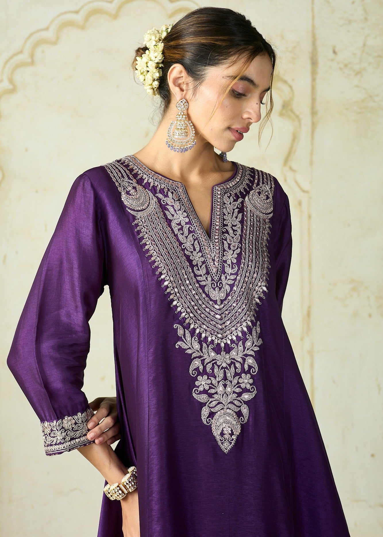 Purple Nadia Farshi Set