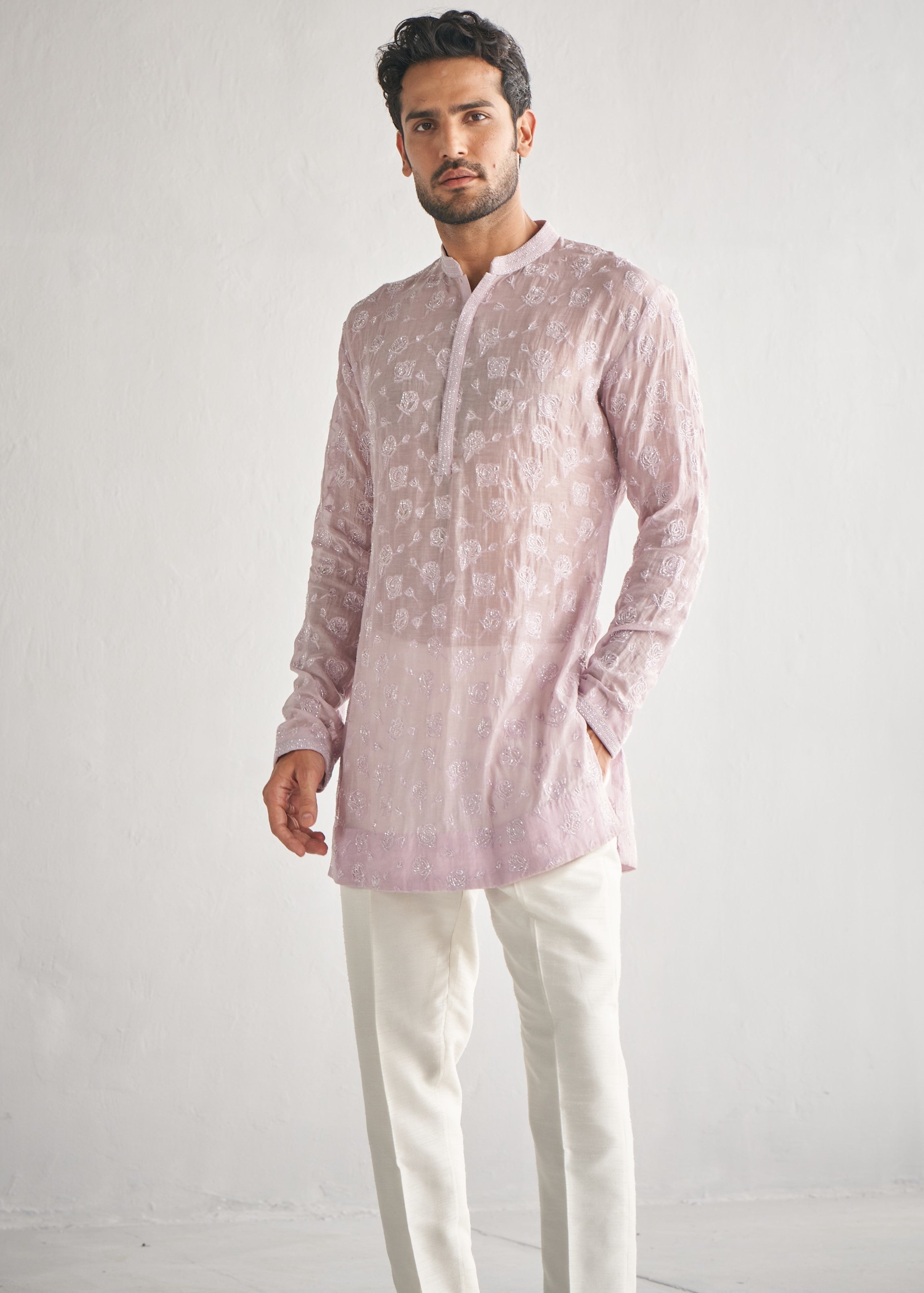 Lilac Rose Cutadana Kurta
