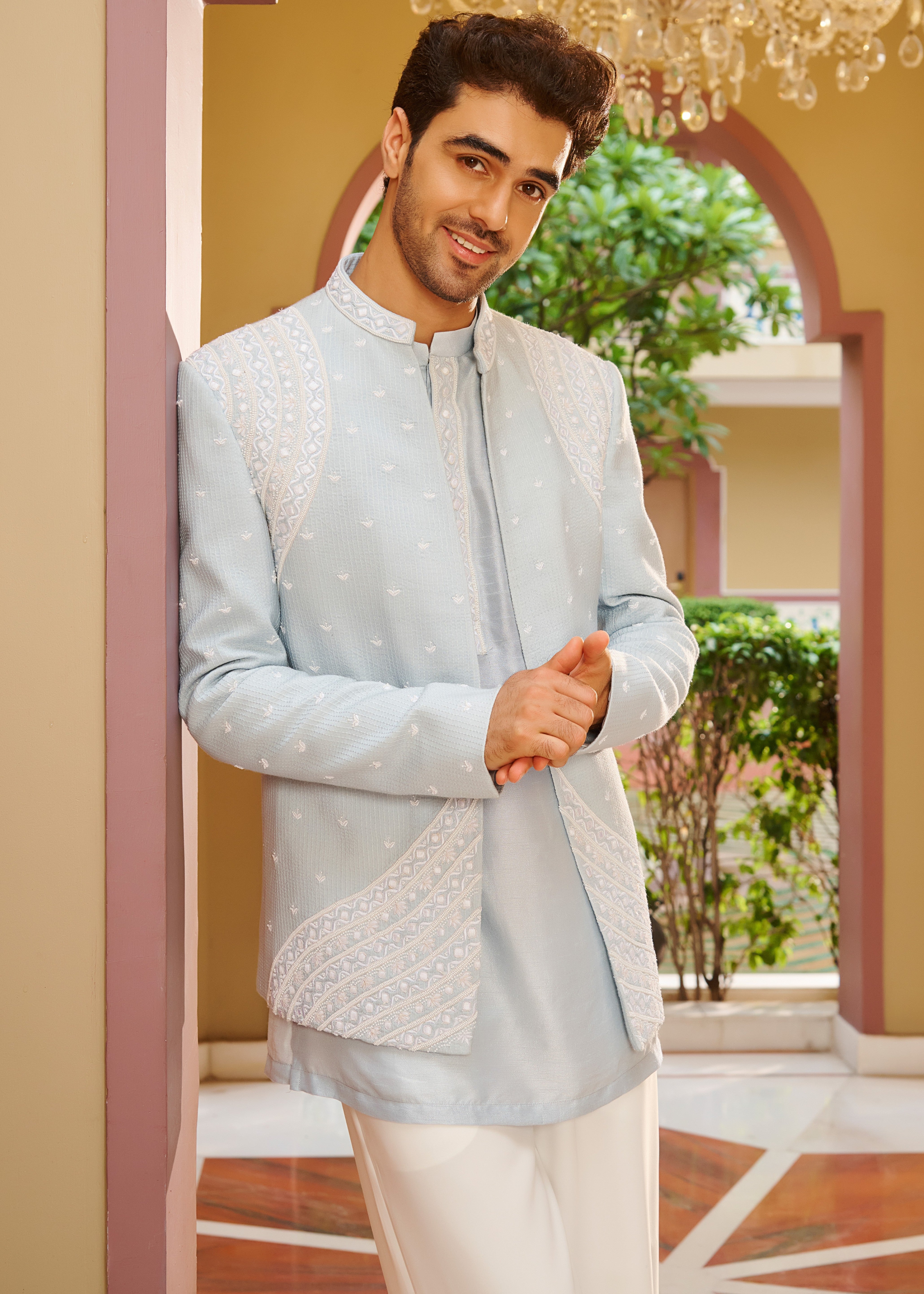Rehmat Jacket Set