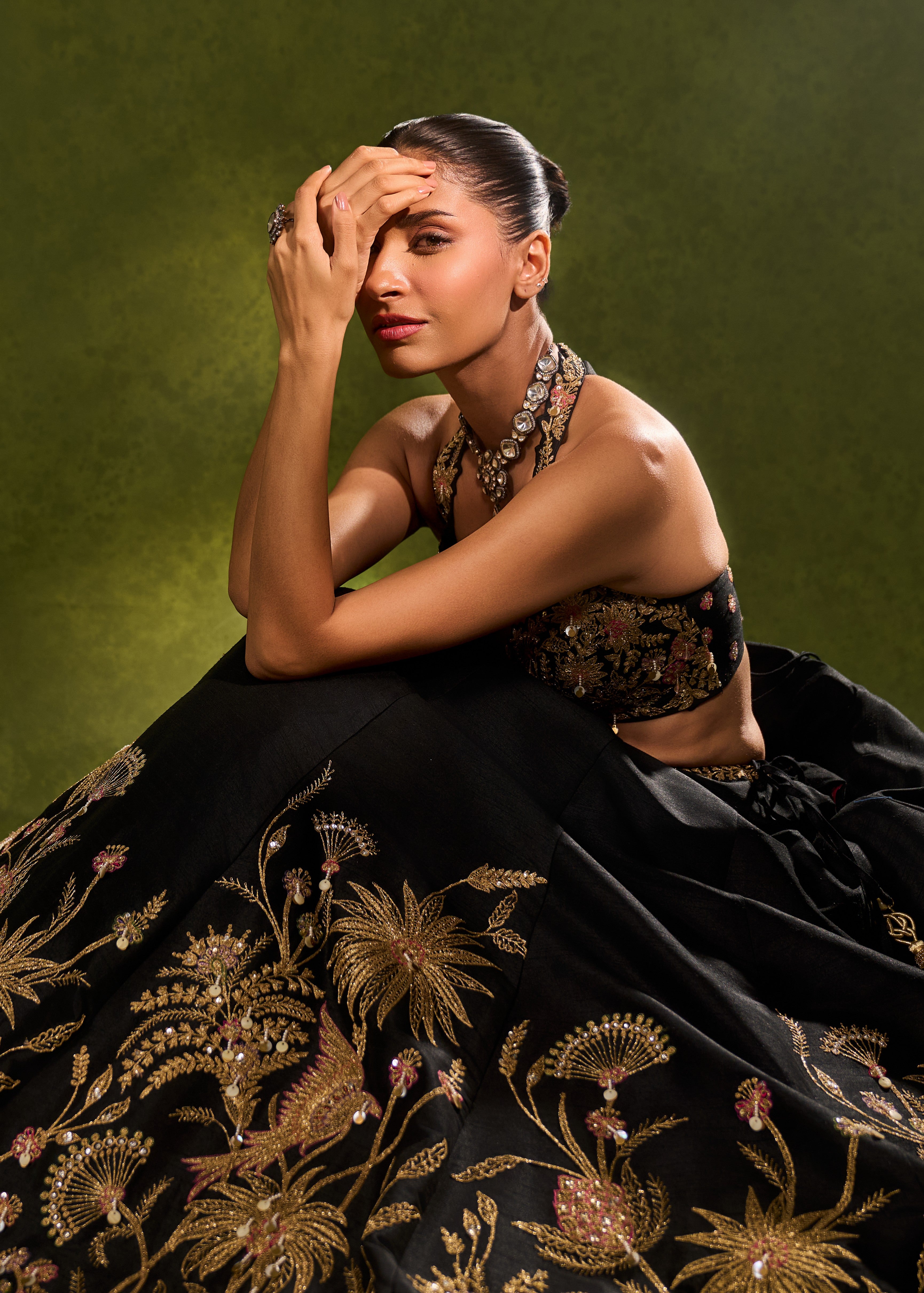 Huda Lehenga