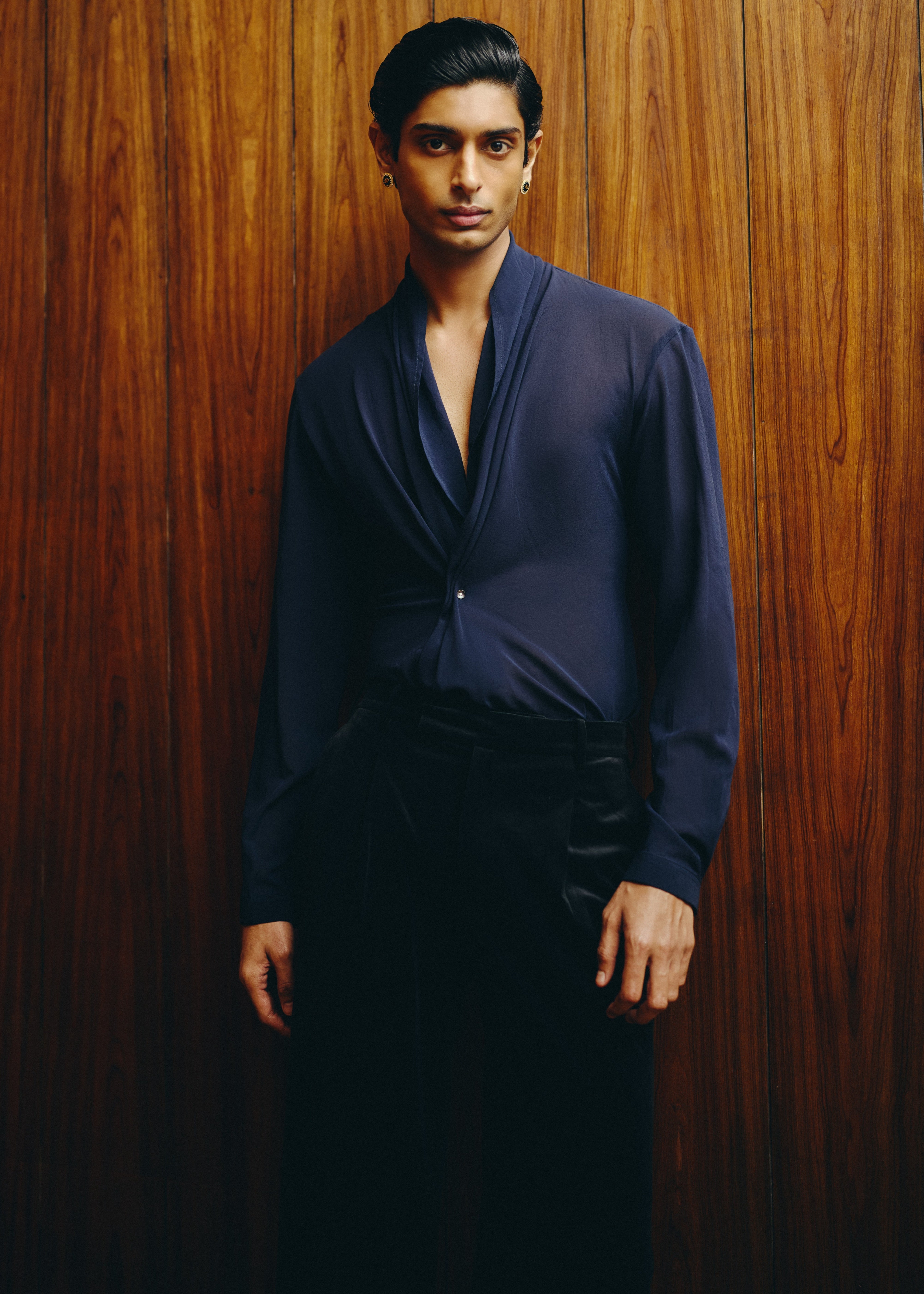 Midnight Paisley Velvet Tuxedo