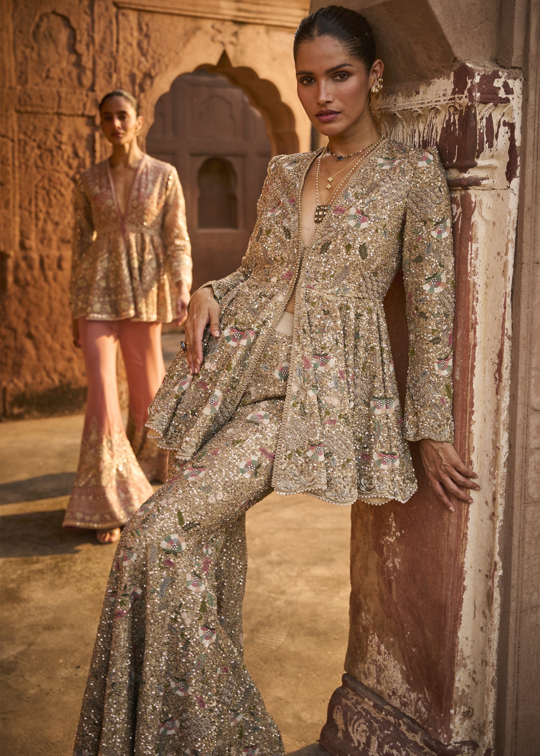 Peplum Set