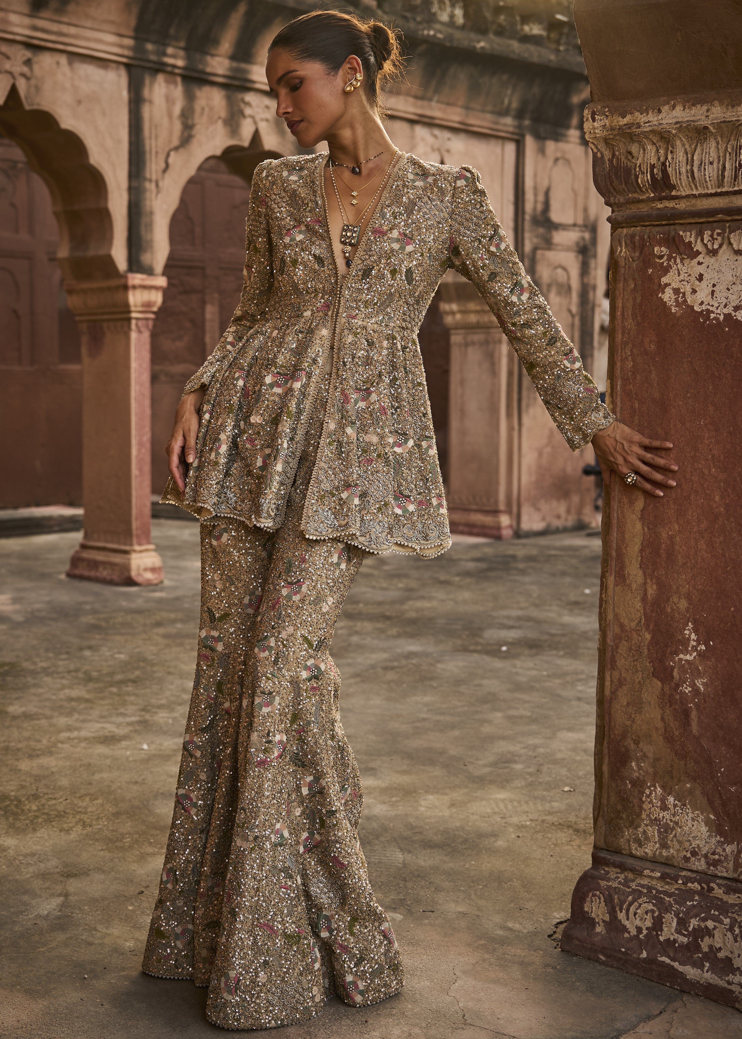 Peplum Set