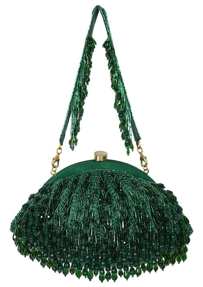 Emerald Green Clutch