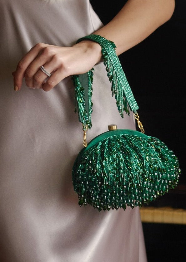 Emerald Green Clutch