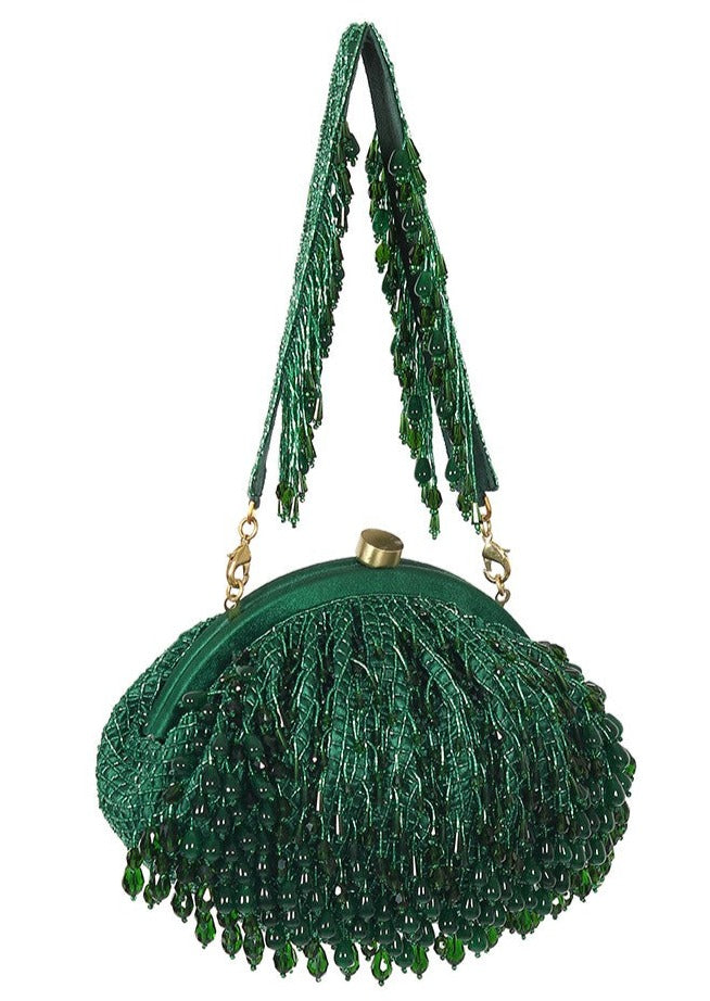 Emerald Green Clutch