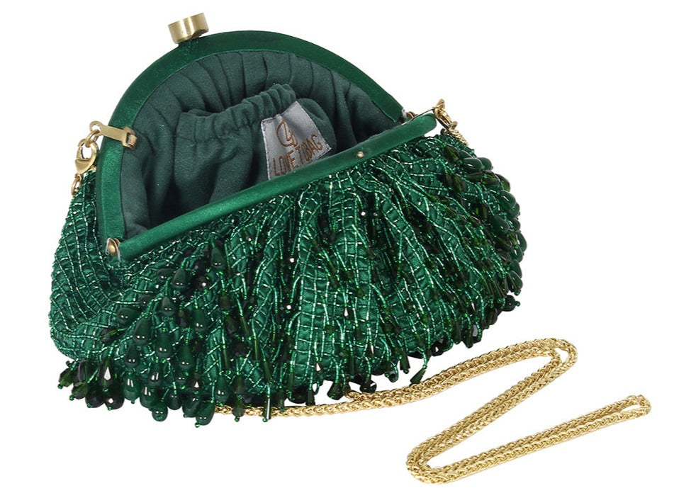 Emerald Green Clutch